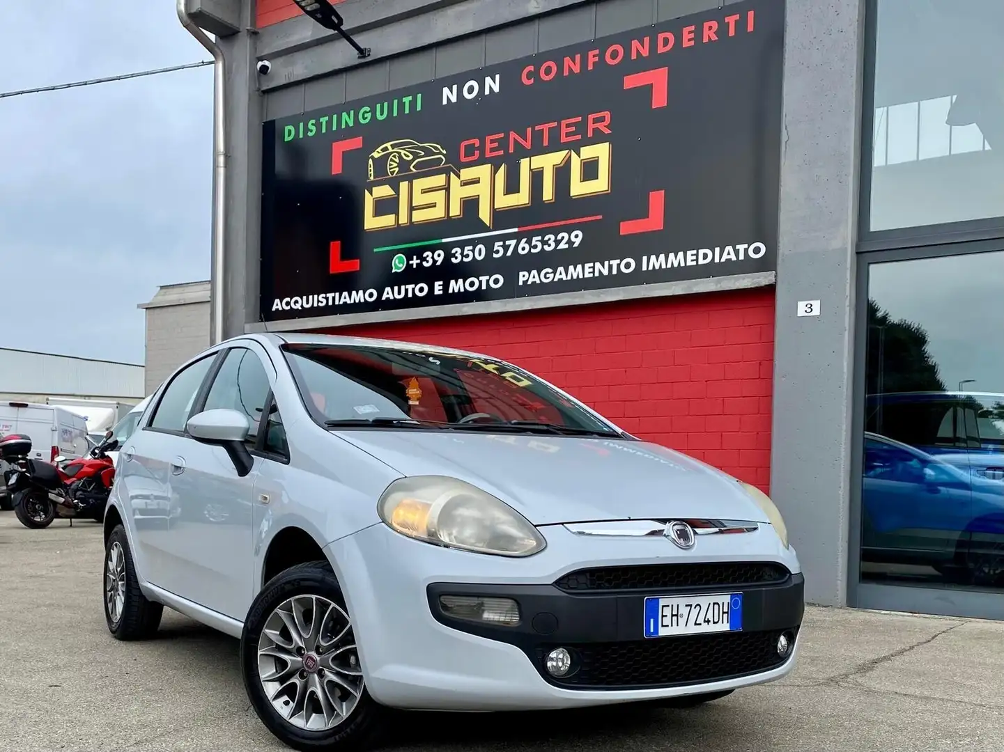Fiat Punto Evo Punto Evo 1.4 5 porte Emotion Natural Power Grigio - 1