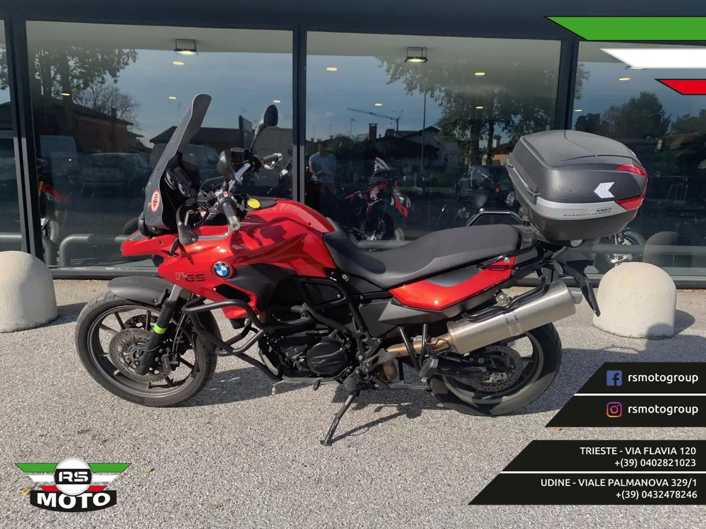 BMW F 700 GS Rood - 1