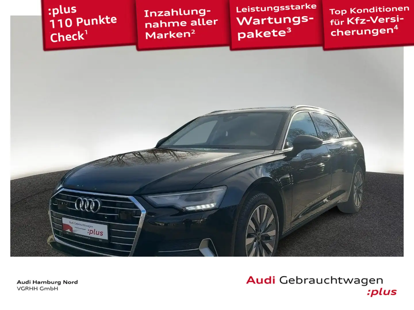 Audi A6 40 TDI sport S tronic Navi Kamera Leder Schwarz - 1