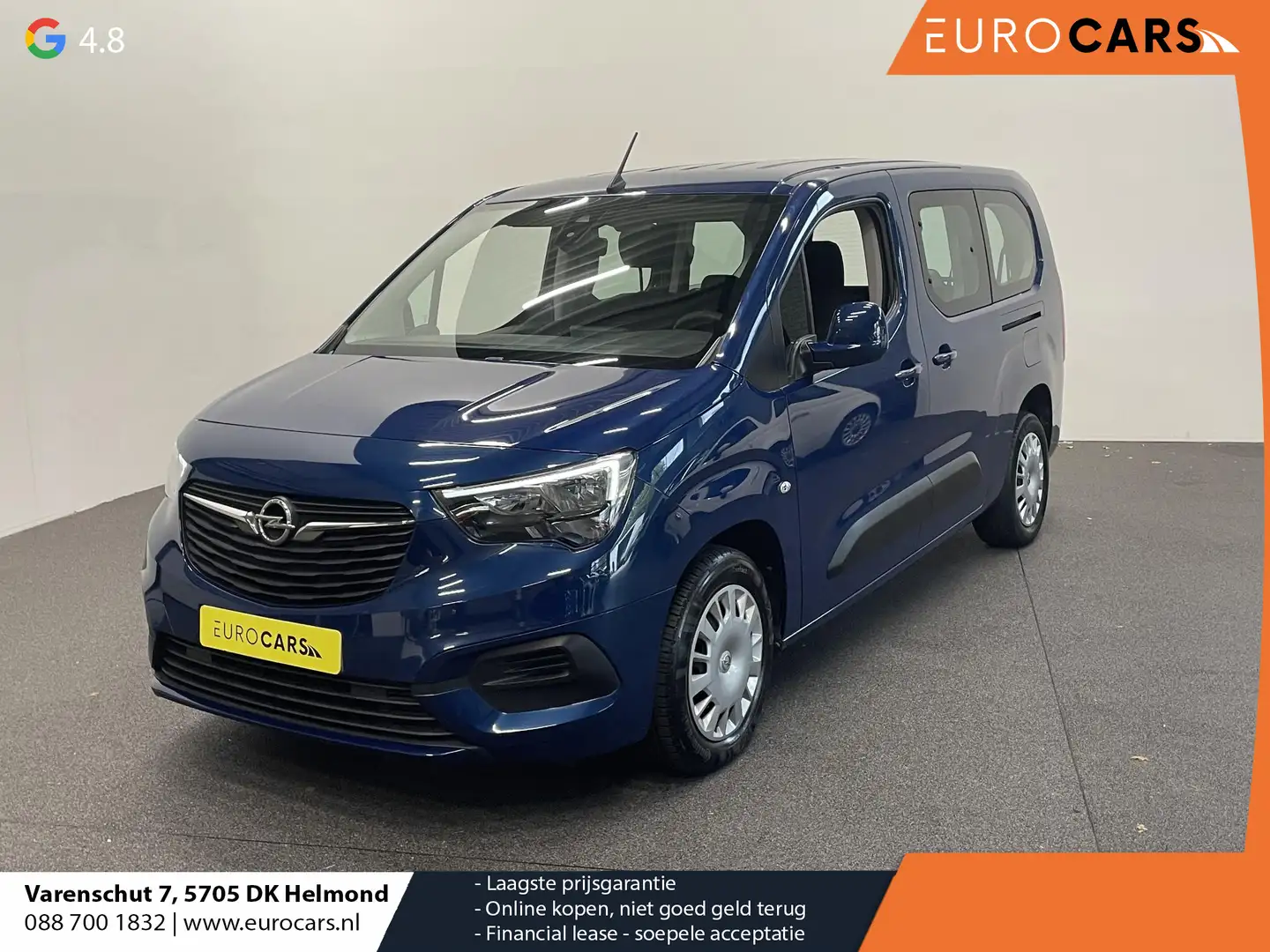 Opel Combo Life 1.2 Turbo L2H1 110 pk 7p. Life Airco Cruise Contro Bleu - 1