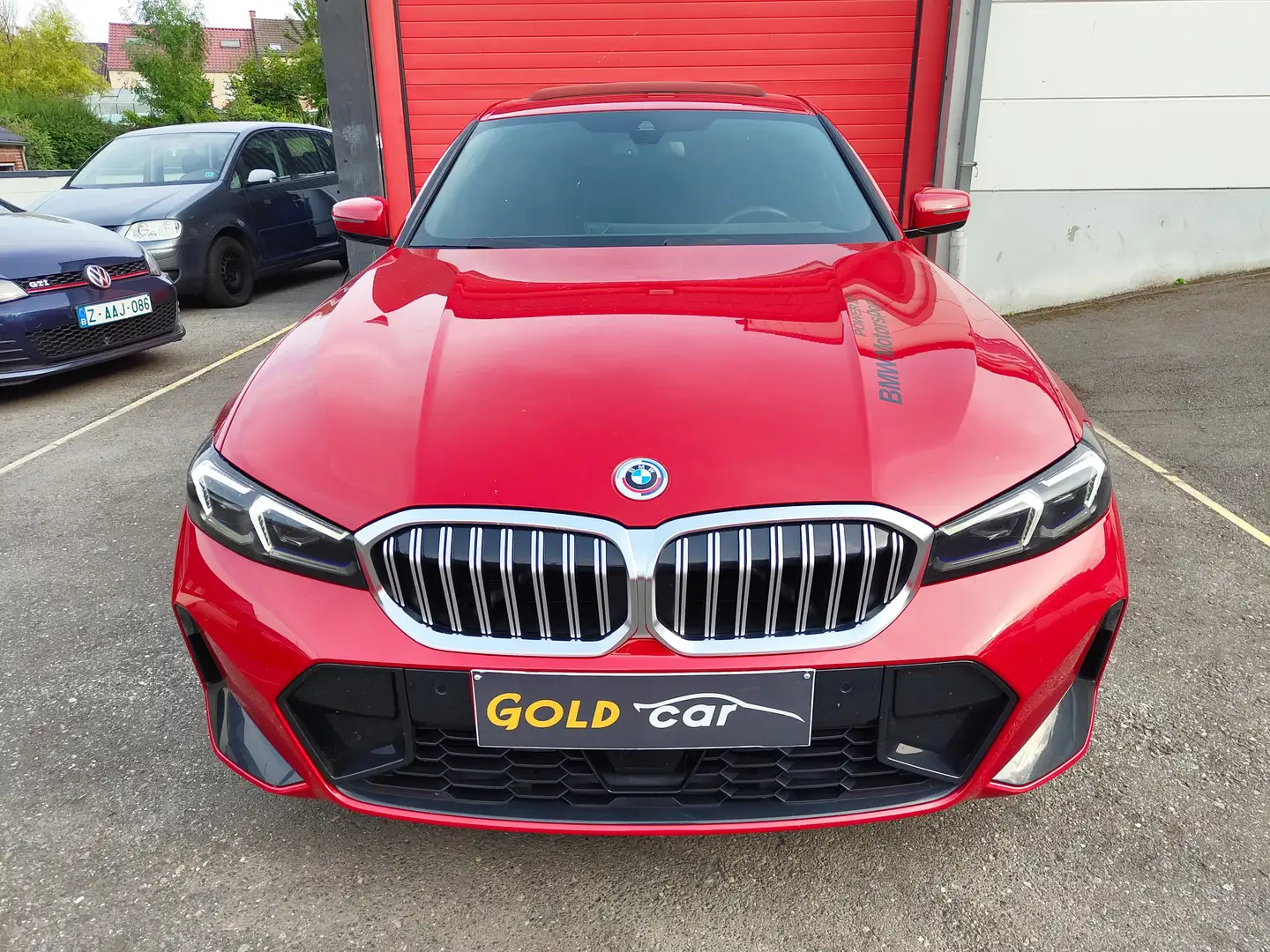 BMW 330 330e BERLINE PACK M *ADVANCED FULL LED*T.O*CAMERA* Rouge - 2