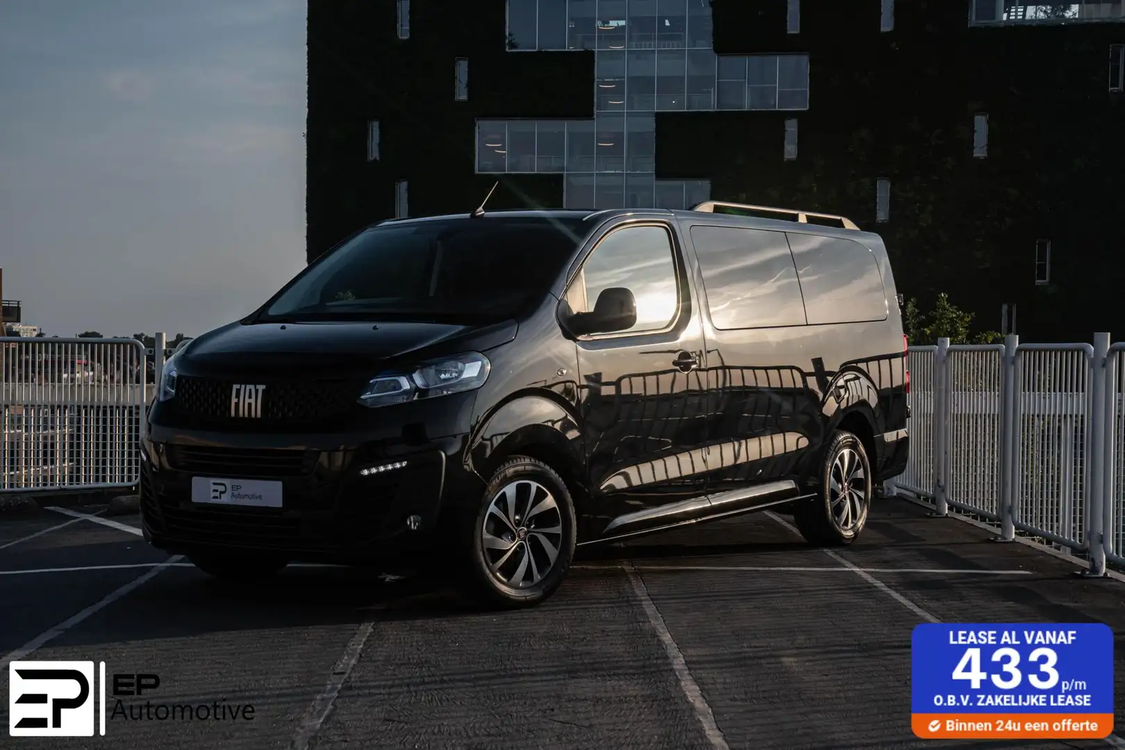 Fiat Scudo Bestel 2.0 MultiJet 145 L3 Dubbelecabine|Trekha Schwarz - 1