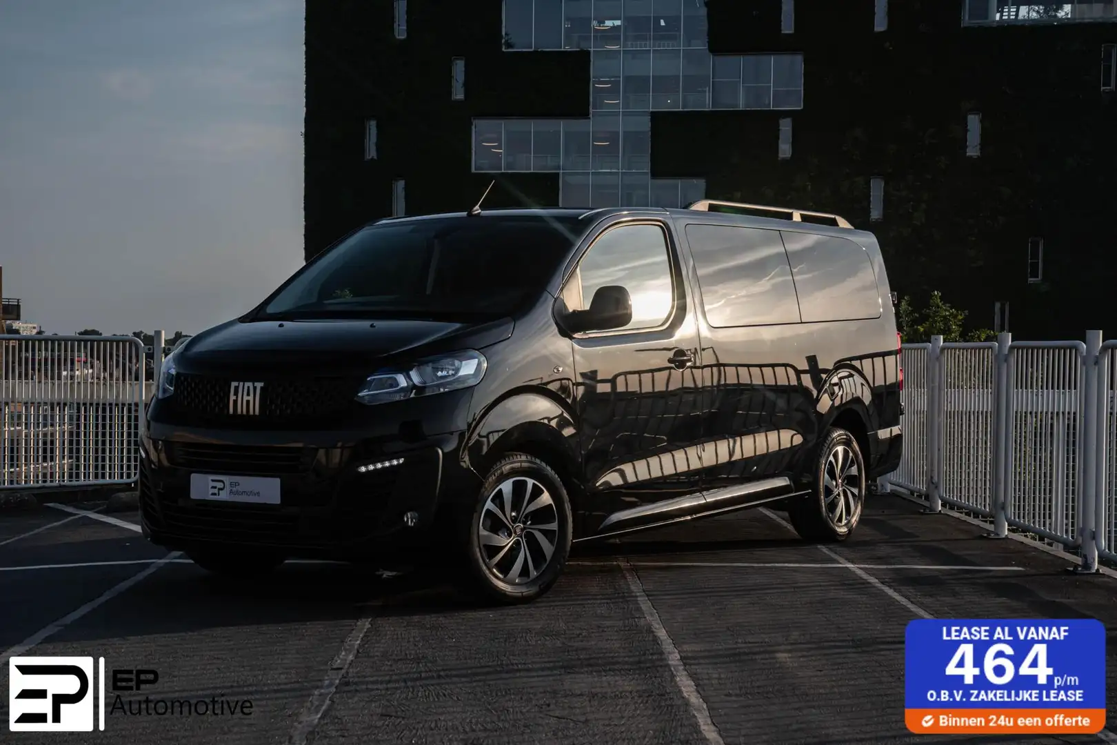 Fiat Scudo Bestel 2.0 MultiJet 145 L3 Dubbelecabinr|Trekha Noir - 1