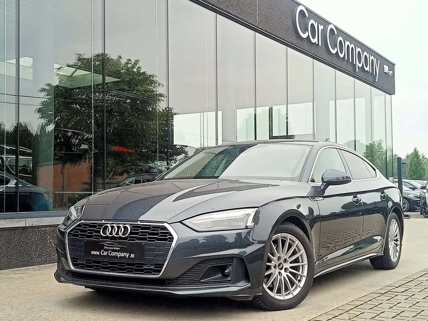 Audi A5 Sportback 30 TDi S-Tronic*LED*ACC*DAB*GPS*LEDER Gris - 1
