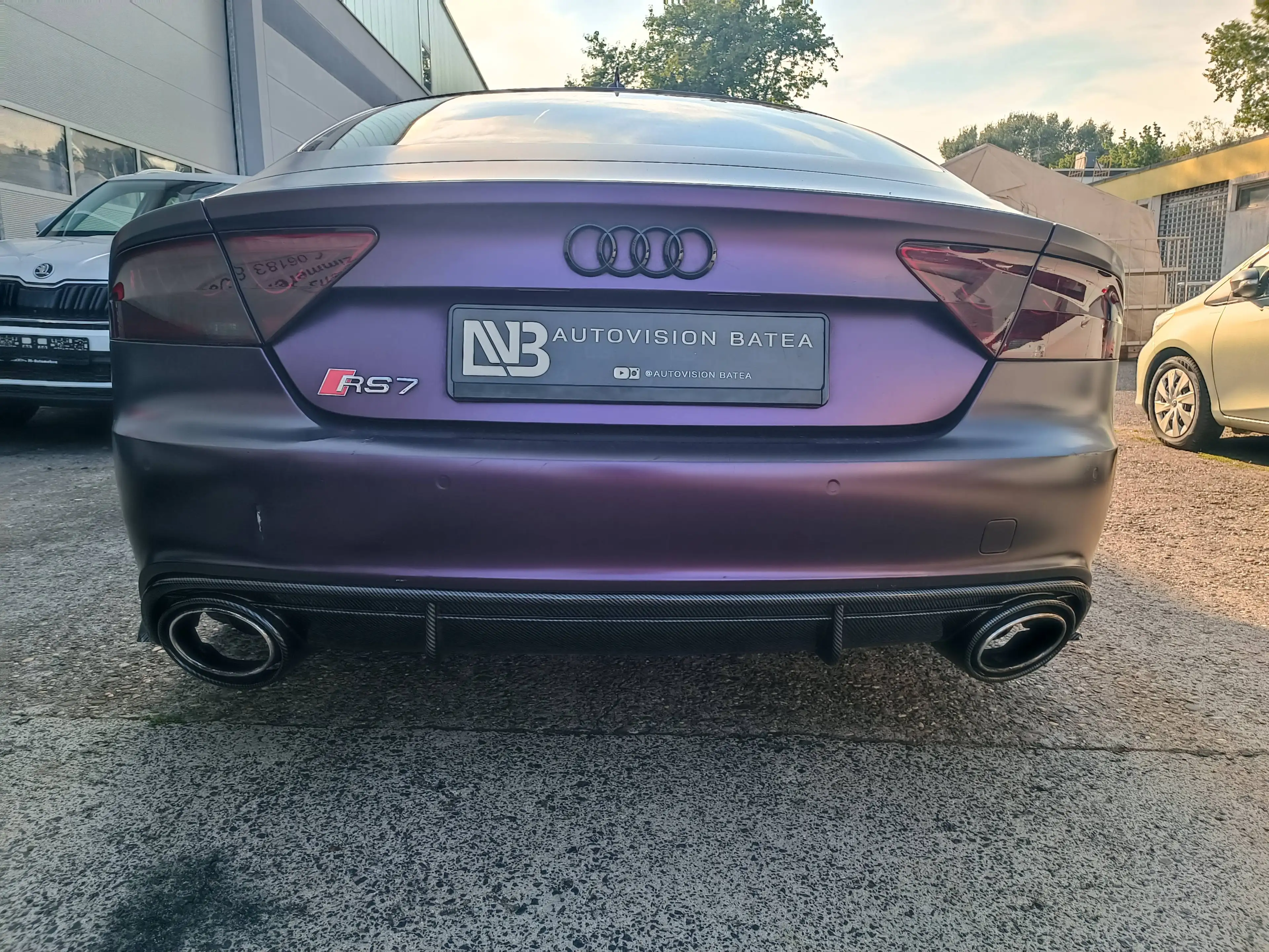 Audi A7 A7 Sportback Diesel 3.0 TDI quattro S-Line RS7 OPTIK,Folie Violet Matt,LEDER,BI-XENON,NAVI — photo 8