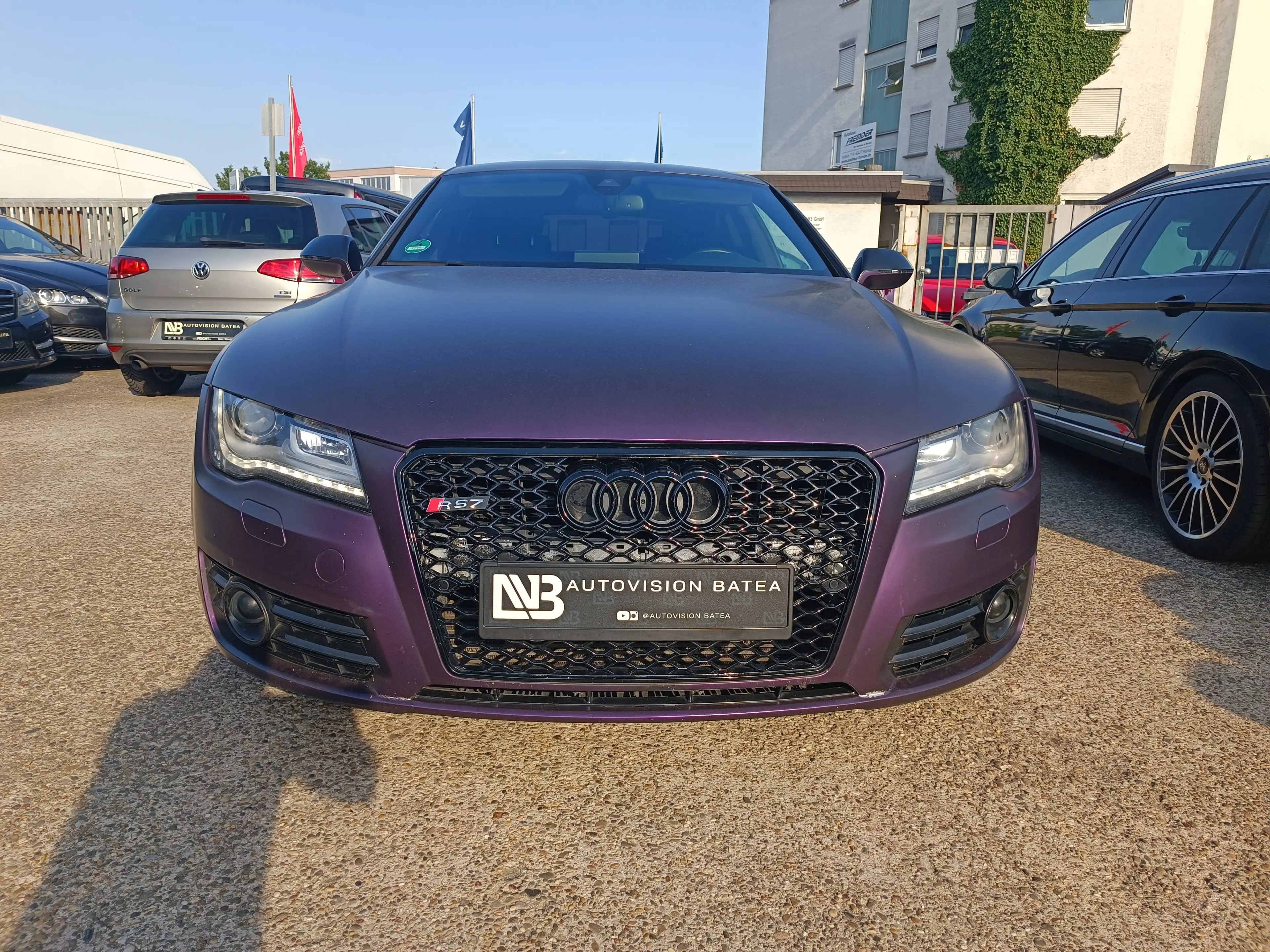 Audi A7 A7 Sportback Diesel 3.0 TDI quattro S-Line RS7 OPTIK,Folie Violet Matt,LEDER,BI-XENON,NAVI — photo 2