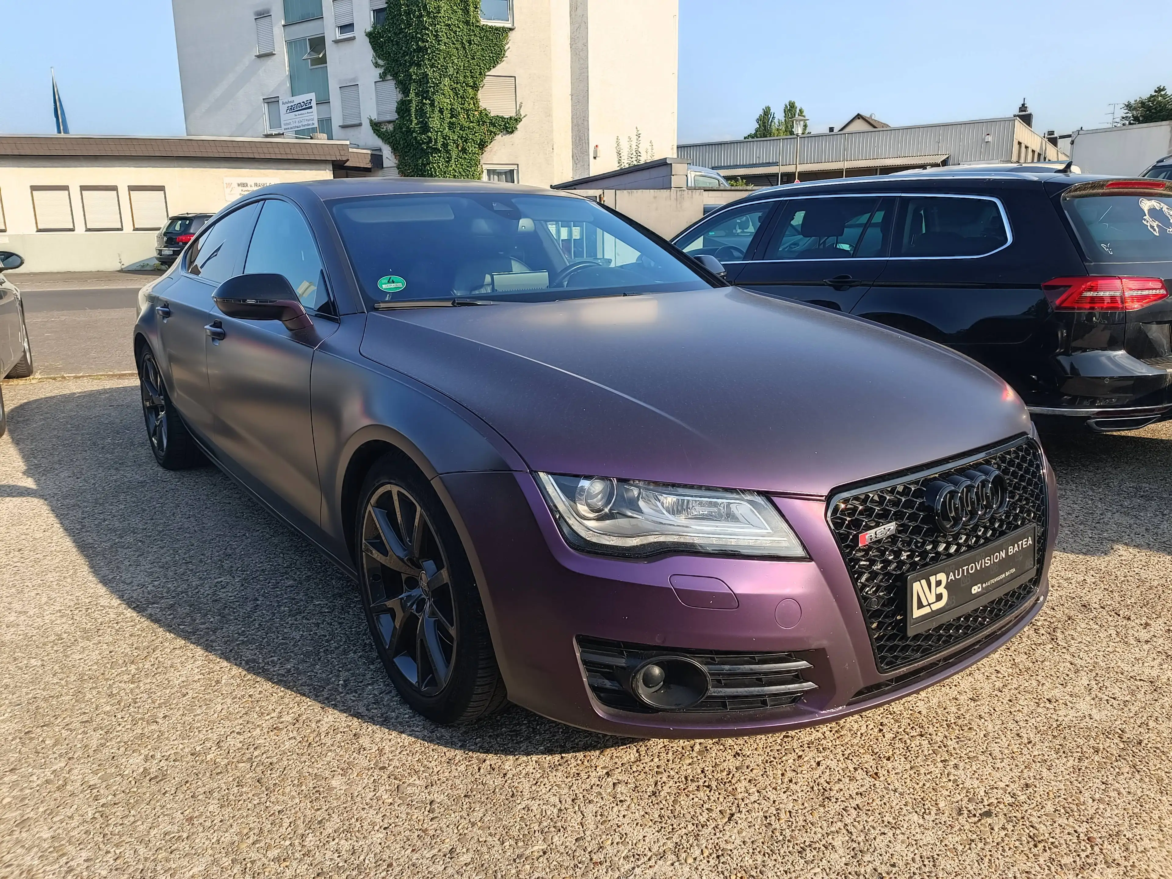 Audi A7 A7 Sportback Diesel 3.0 TDI quattro S-Line RS7 OPTIK,Folie Violet Matt,LEDER,BI-XENON,NAVI — photo 3