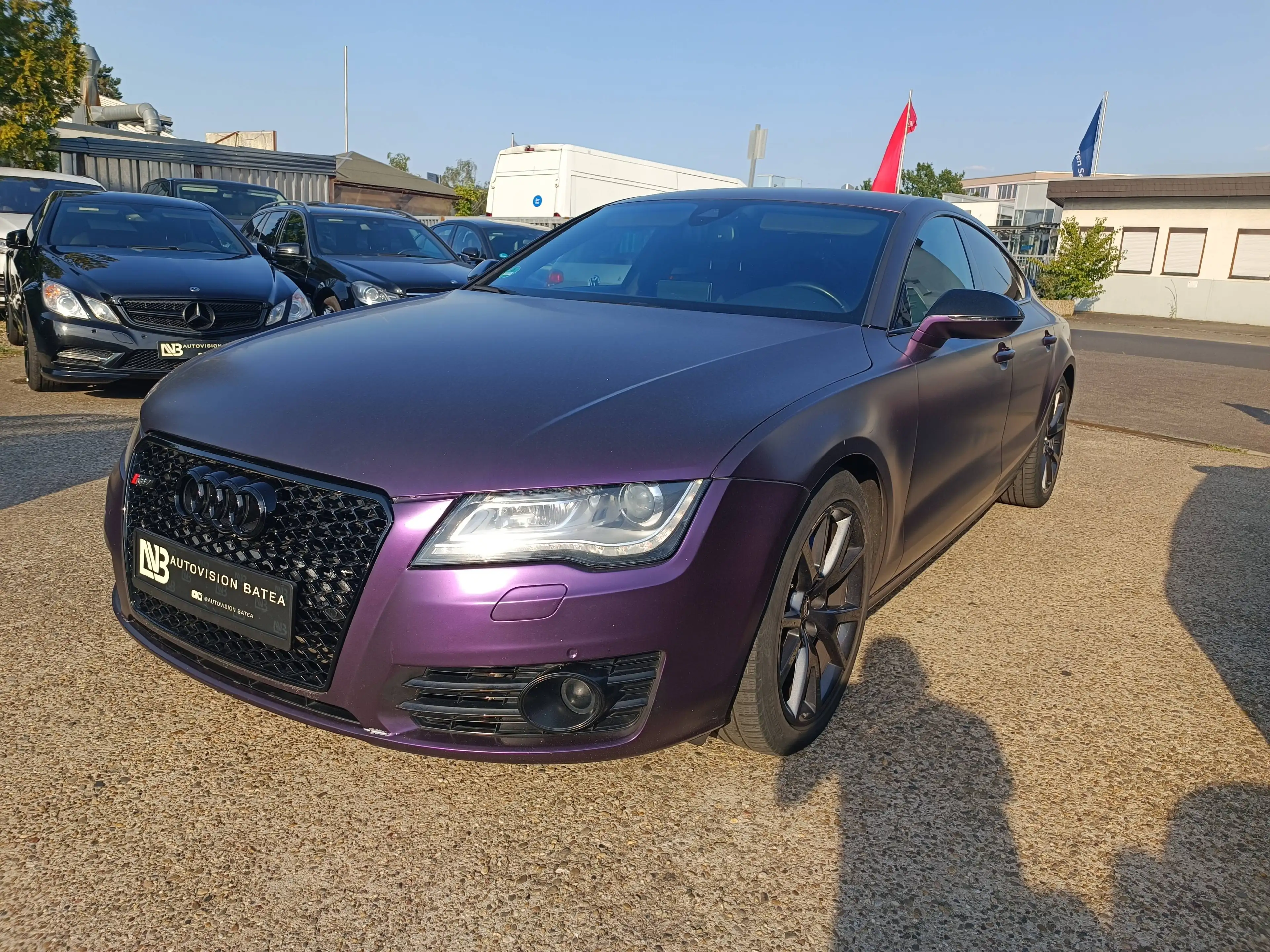Audi A7 A7 Sportback Diesel 3.0 TDI quattro S-Line RS7 OPTIK,Folie Violet Matt,LEDER,BI-XENON,NAVI