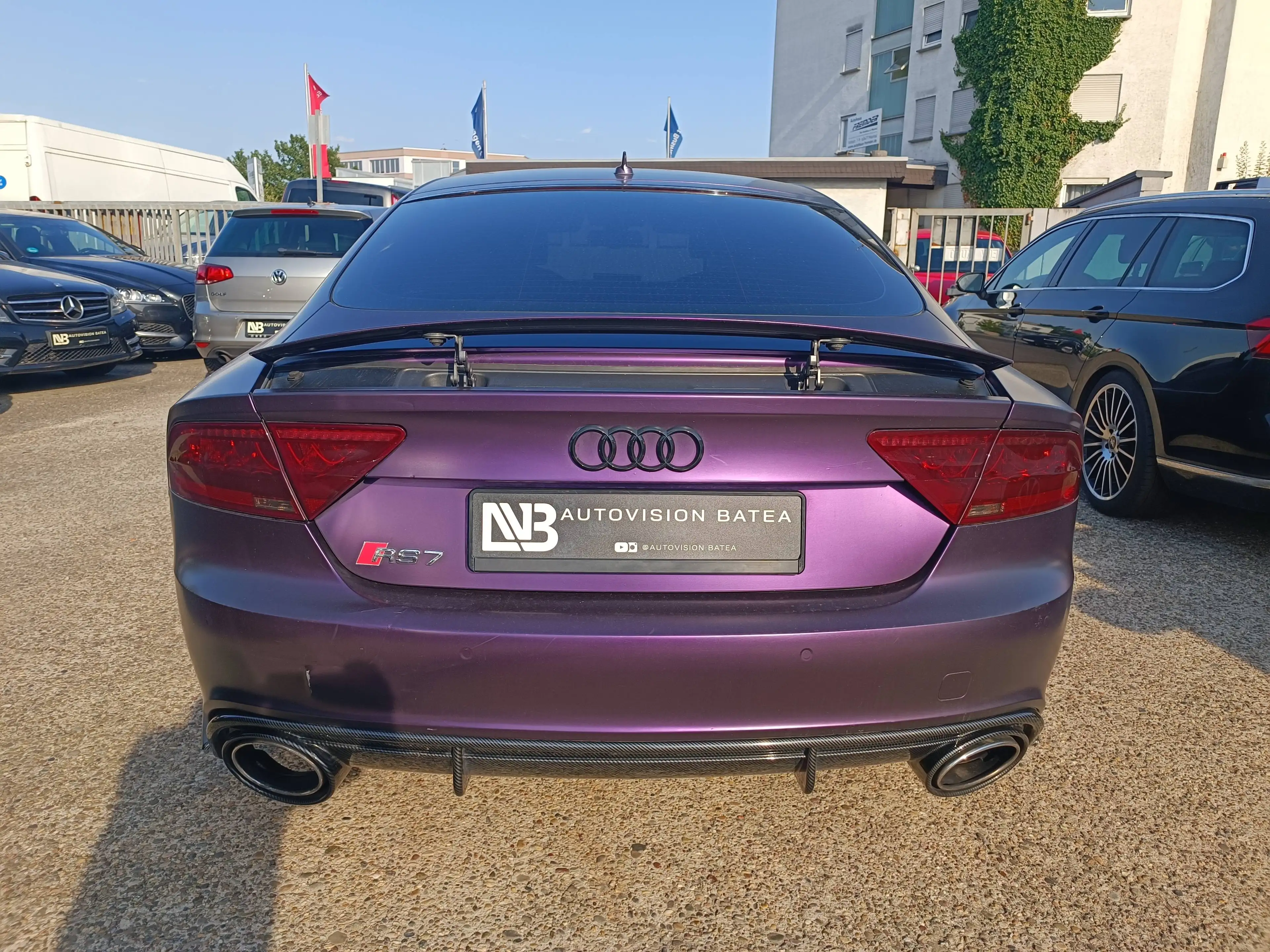 Audi A7 A7 Sportback Diesel 3.0 TDI quattro S-Line RS7 OPTIK,Folie Violet Matt,LEDER,BI-XENON,NAVI — photo 5