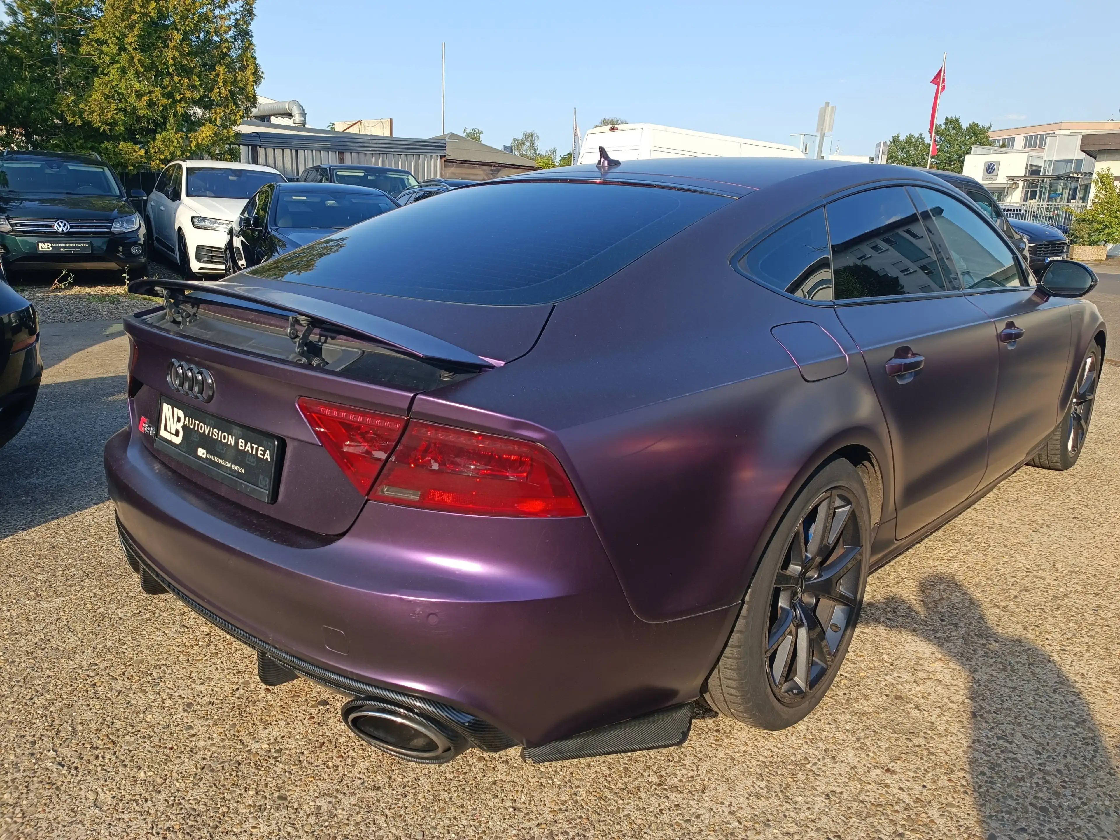Audi A7 A7 Sportback Diesel 3.0 TDI quattro S-Line RS7 OPTIK,Folie Violet Matt,LEDER,BI-XENON,NAVI — photo 6