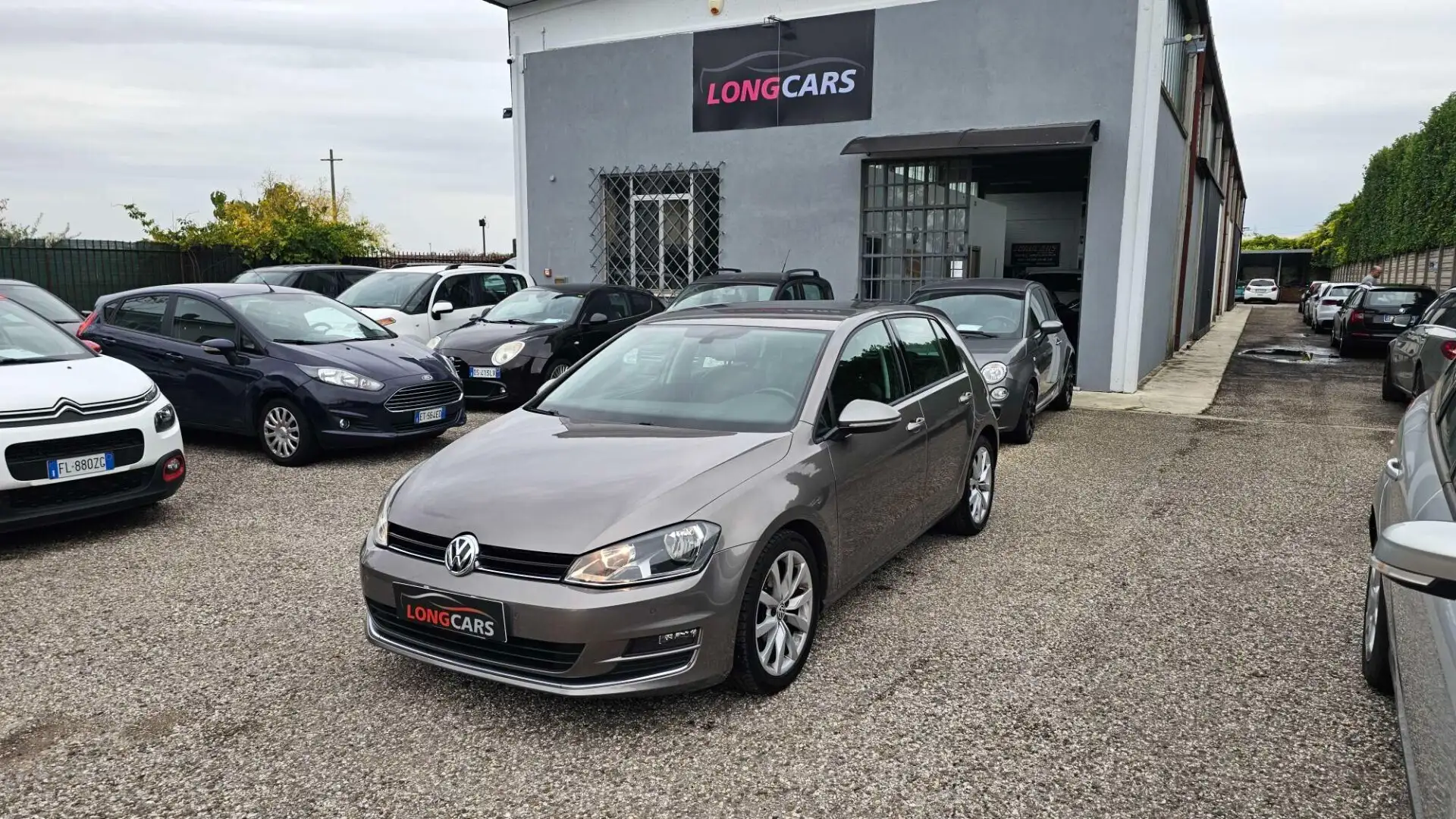 Volkswagen Golf Golf 1.6 TDI 110 CV DSG 5p. Highline BlueMotion Te Grigio - 1