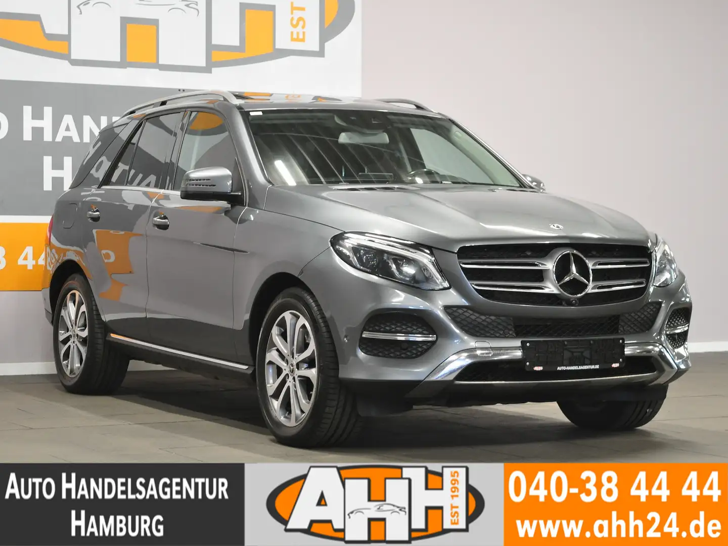 Mercedes-Benz GLE 500 4M AMG SD|AHK|LED|STDHZ|AIR|360|CARPL|2H Grau - 2