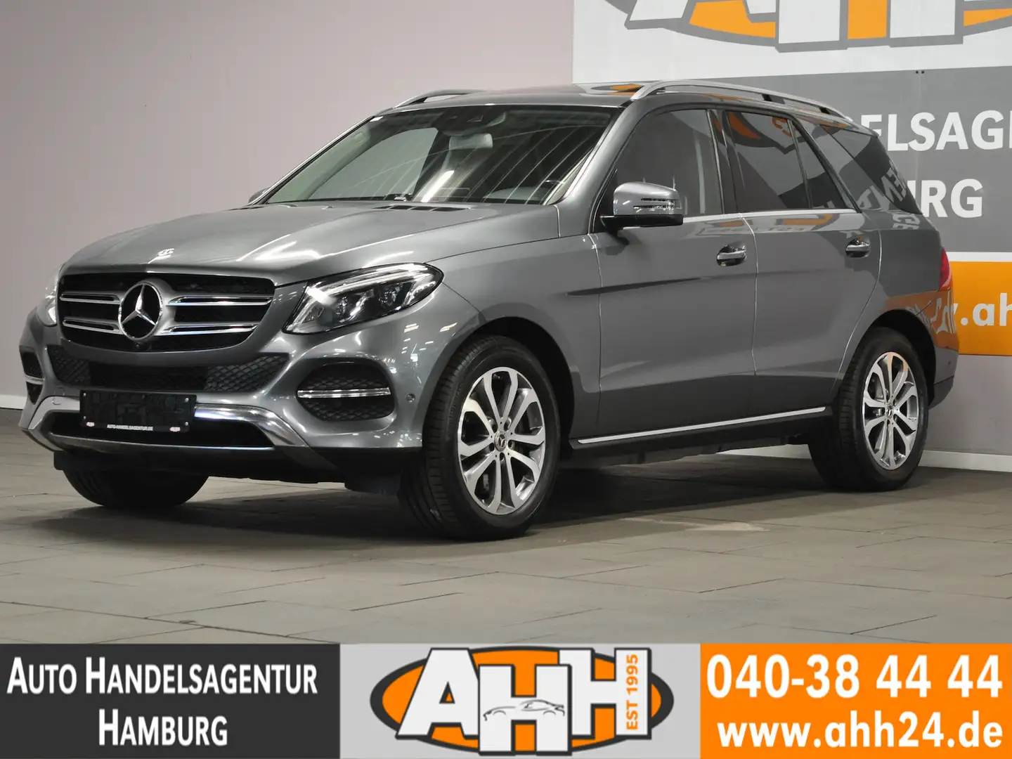 Mercedes-Benz GLE 500 4M AMG SD|AHK|LED|STDHZ|AIR|360|CARPL|2H Grau - 1