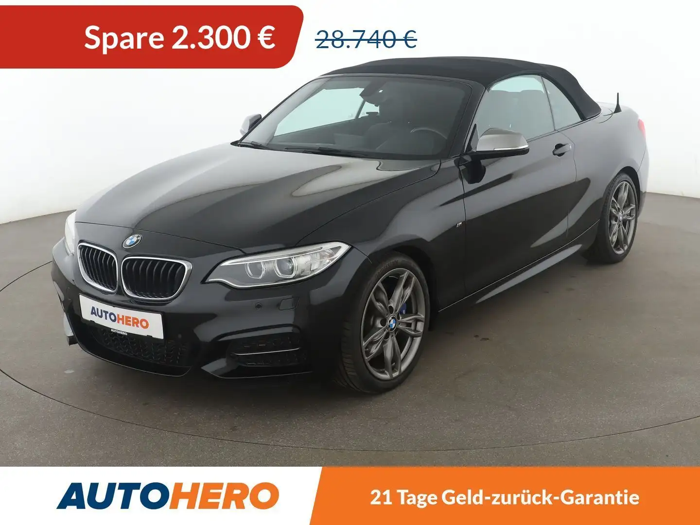 BMW M2 M235i xDrive Aut.*NAVI*BI-XENON*TEMPO*PDC*SHZ* Schwarz - 1