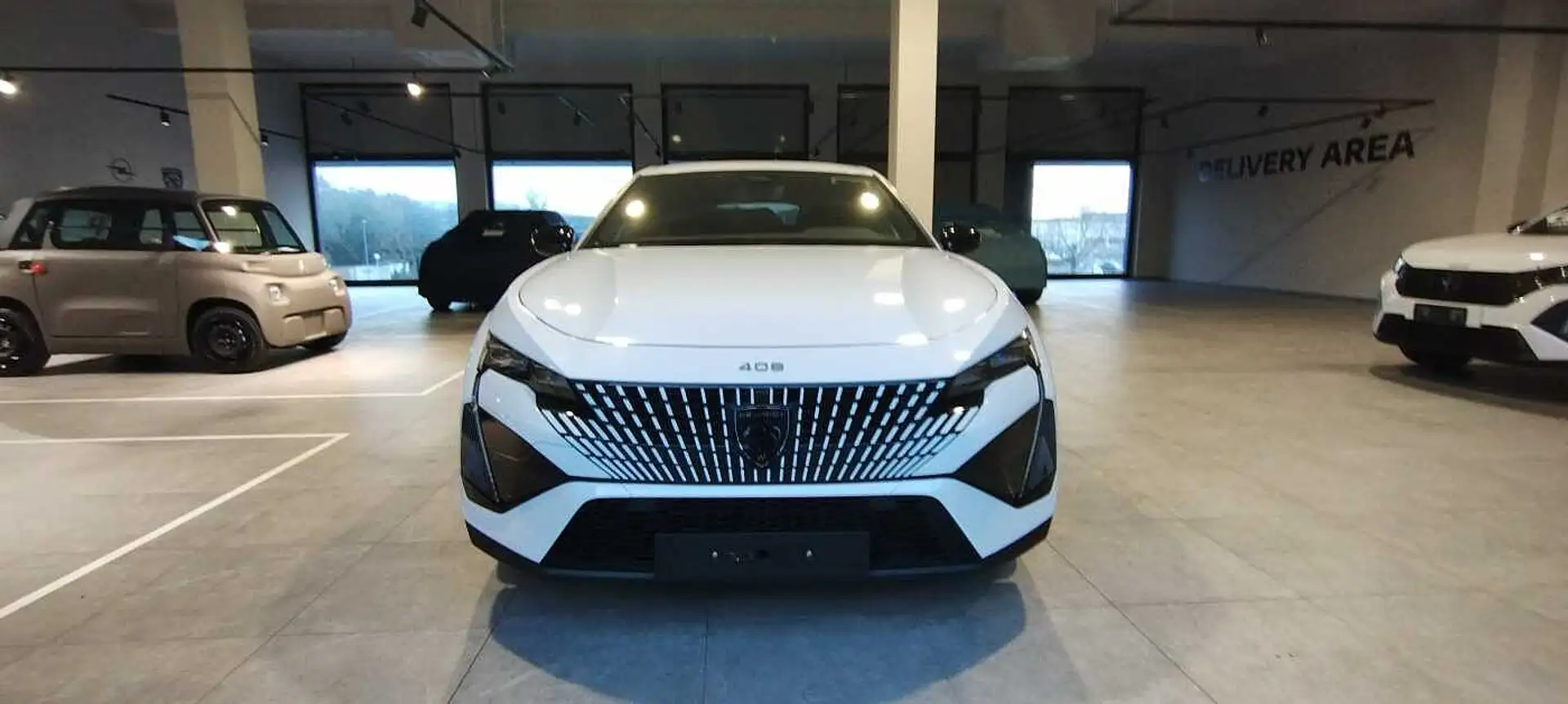 Peugeot 408 Hybrid 136 e-DCS6 GT - Bianco Okenite Bianco - 2