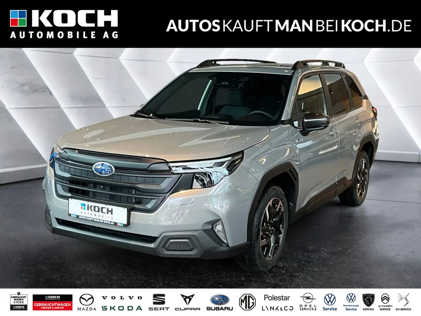 Subaru Forester 2.0ie Exclusive 4x4 ACC CAM NAV LED SH Silber - 1