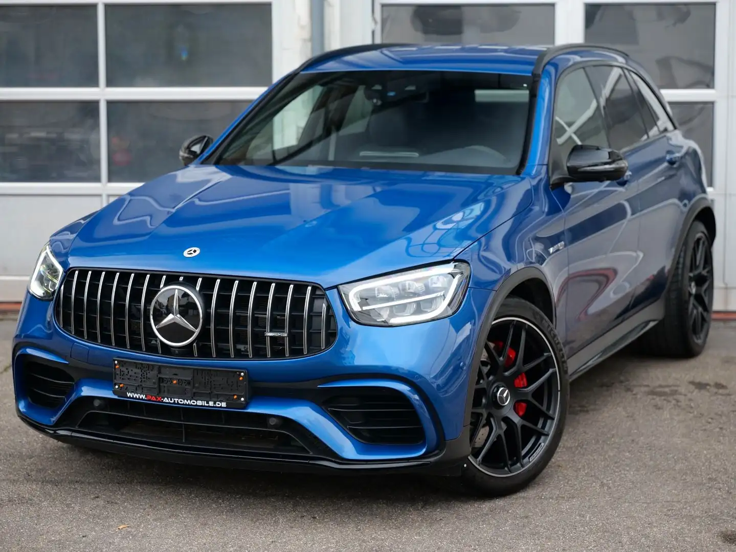 Mercedes-Benz GLC 63 AMG GLC 63 S AMG 4M NAPPA+DISTRONIC+360°+MEMORY+21" Blau - 1