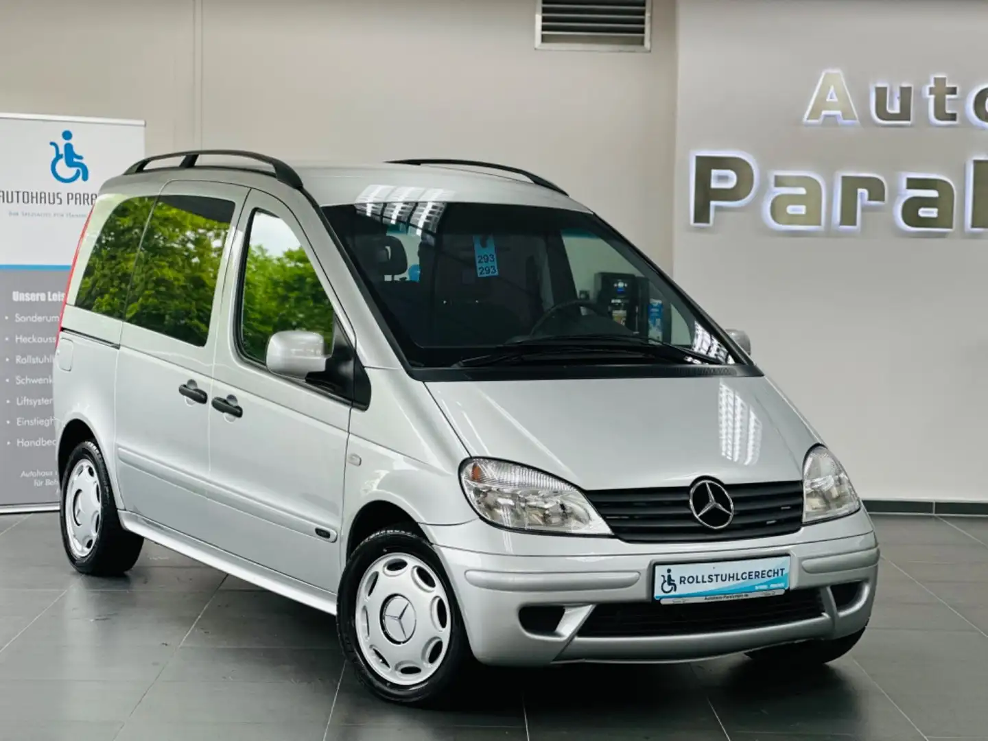 Mercedes-Benz Vaneo Compact Behindertengerecht-Rampe Aut. Argent - 2