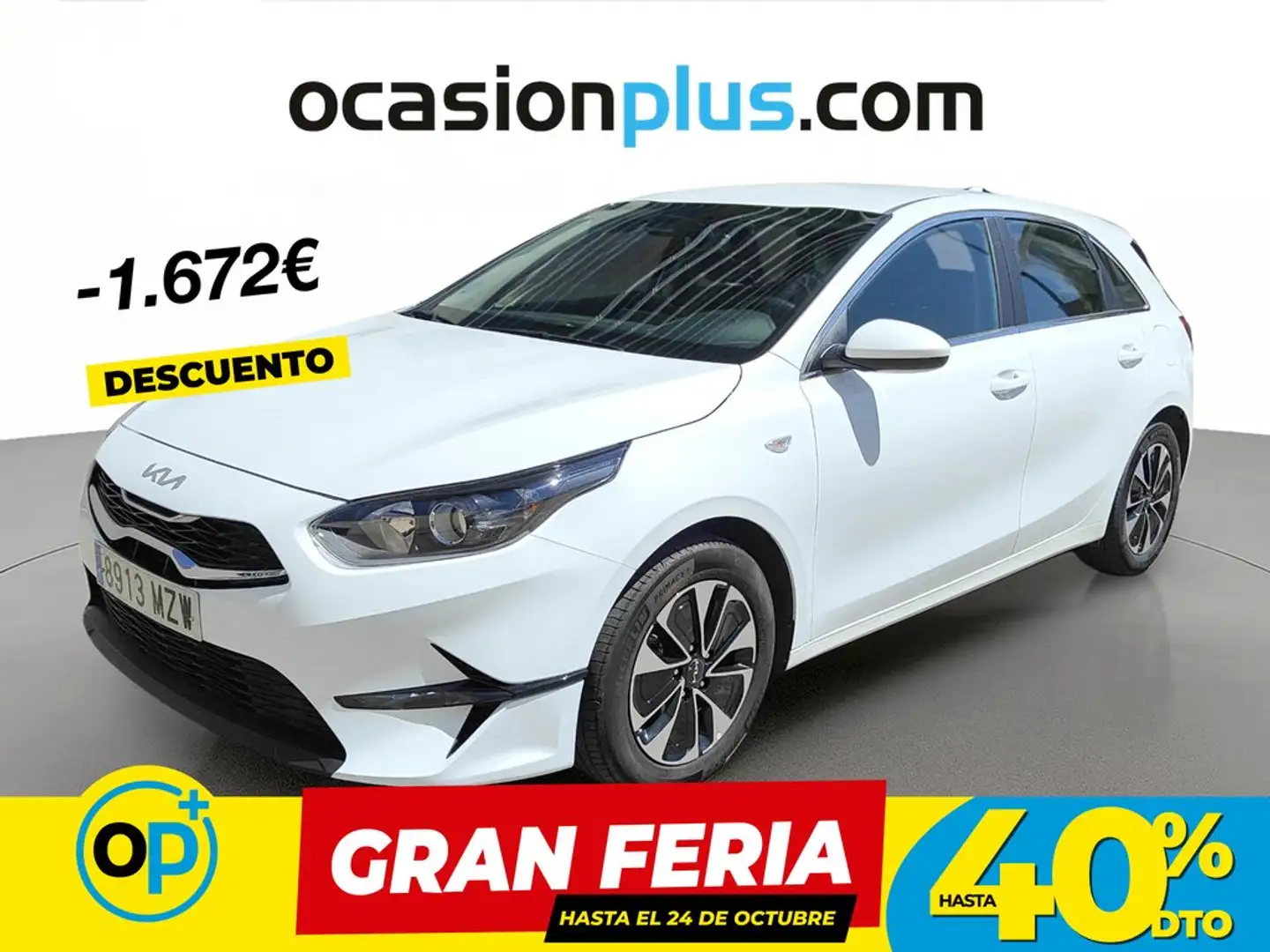 Kia Ceed / cee'd 1.0 T-GDI Drive 100 Blanco - 1