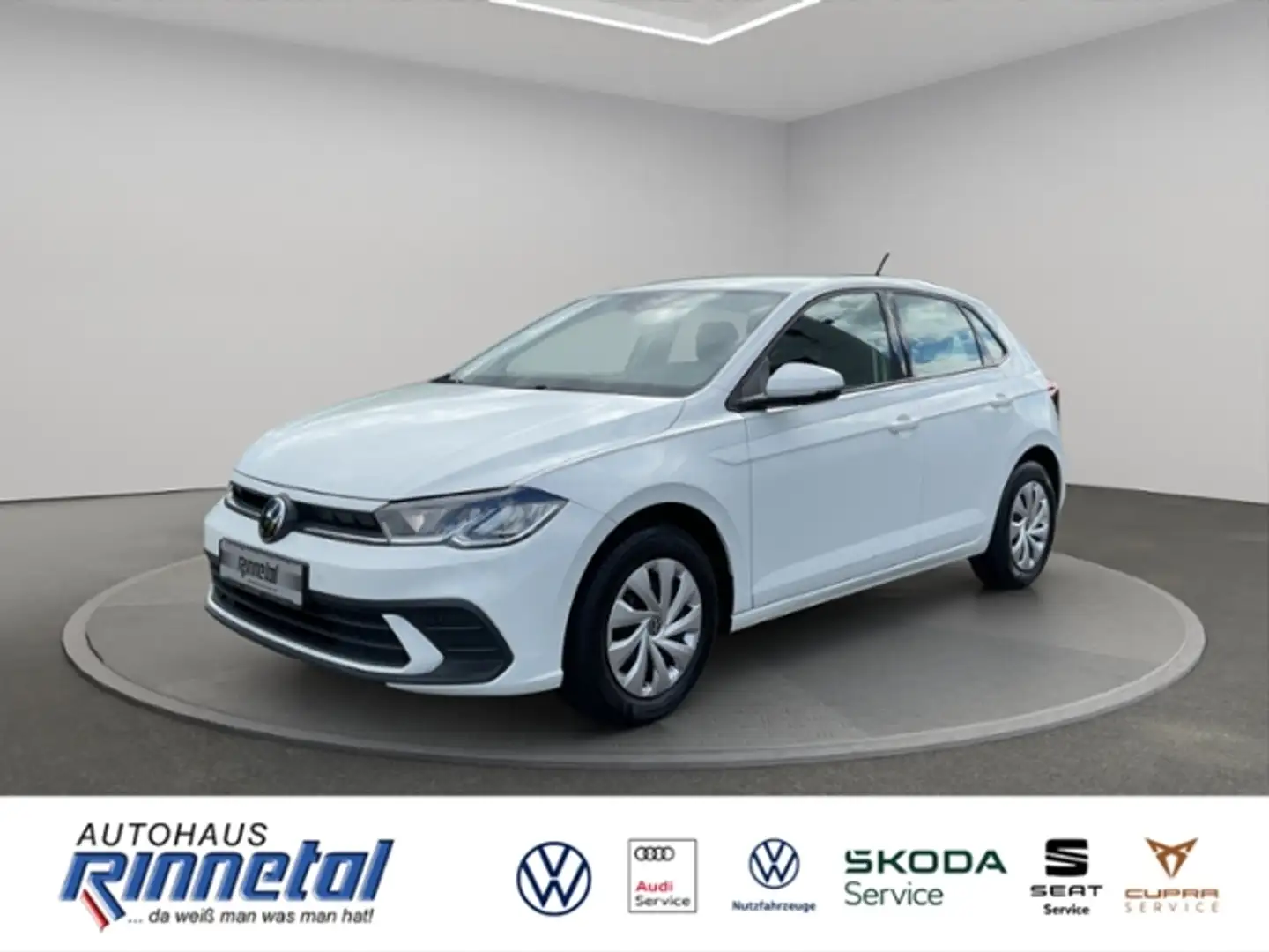 Volkswagen Polo 1.0 Life LED LICHT+APP CONN+KLIMA+PDC+SITZHZG+DIG Weiß - 1