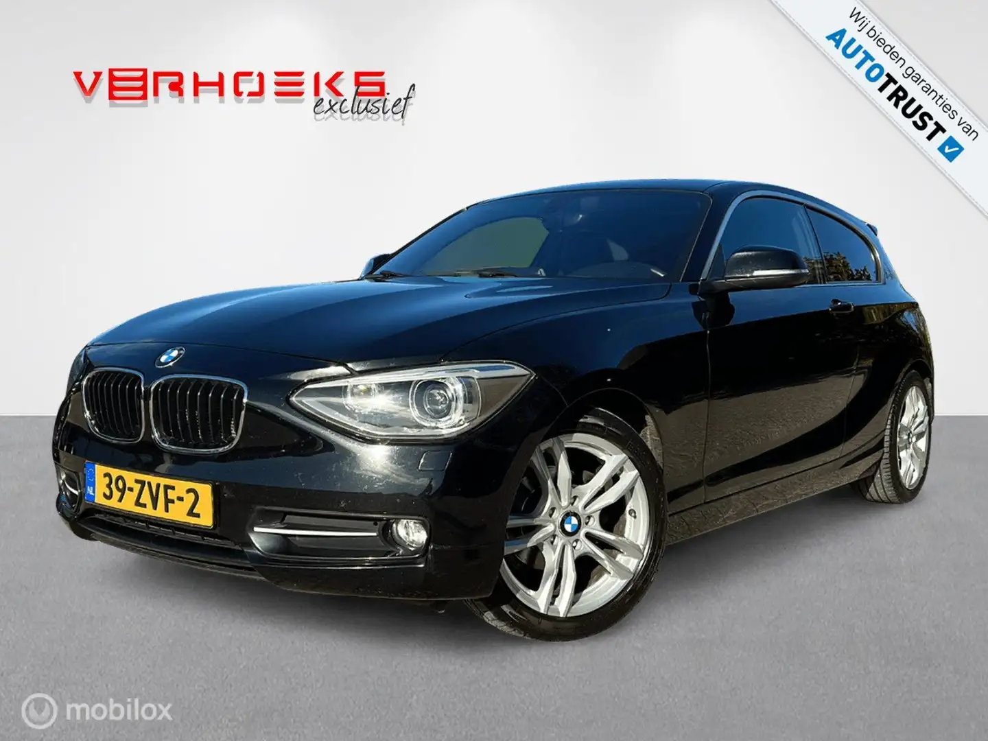 BMW 116 1-serie 116i EDE Sport Business+/Leer/Navi/Dak/LED Negro - 1