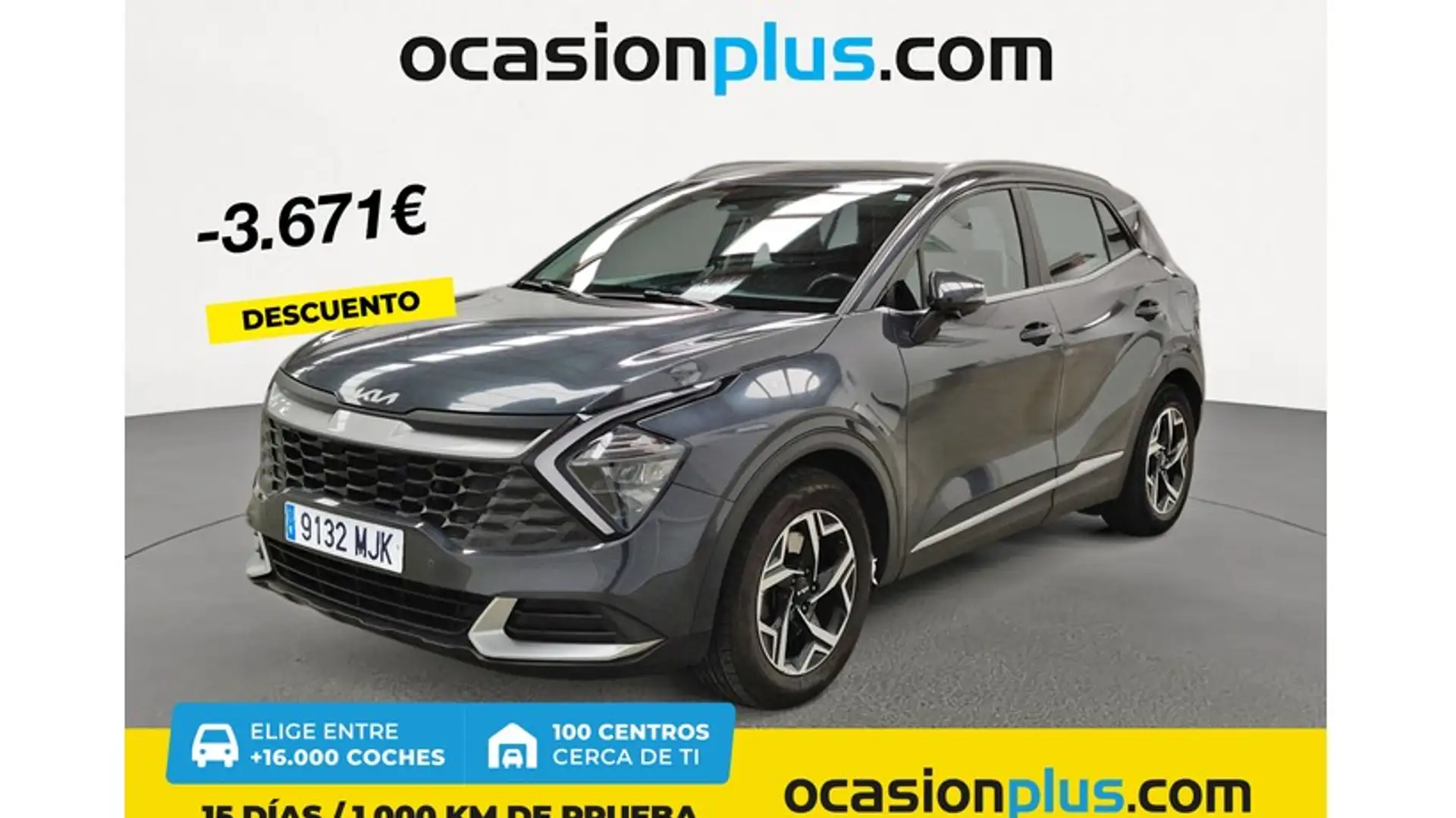 Kia Sportage 1.6 CRDi MHEV Business 4x2 136 Gris - 1
