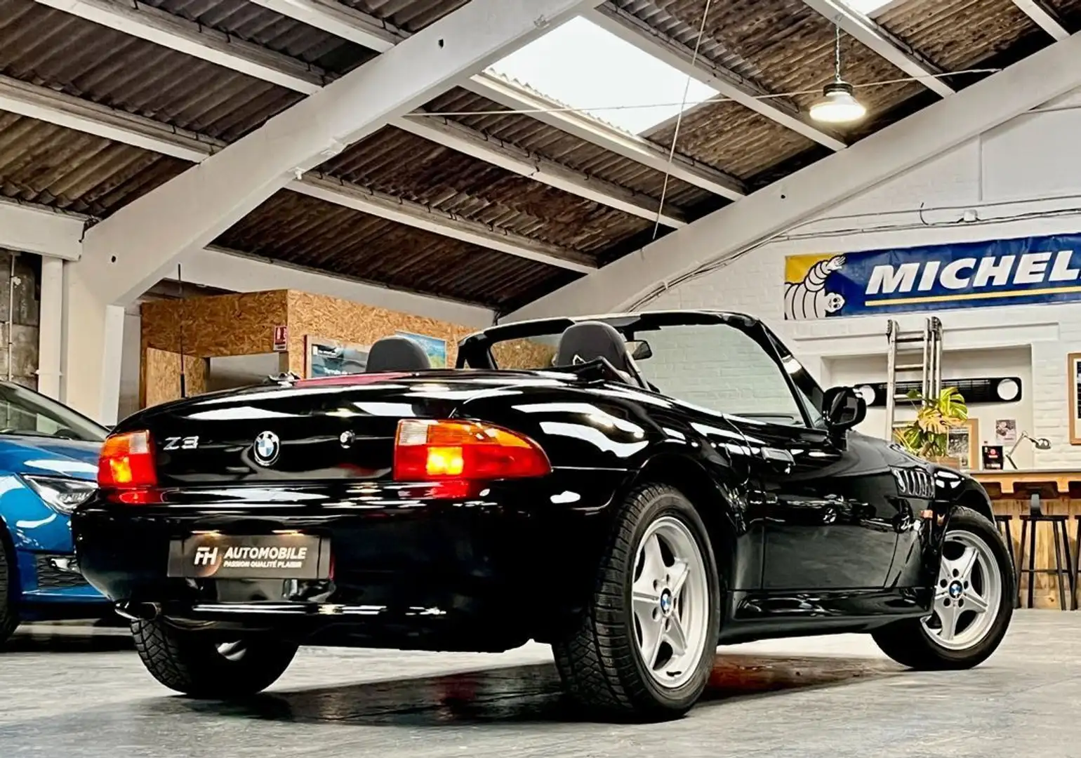 BMW Z3 Roadster 1.9L 140 ch Première main, Capote électrique Carnet et historique État remarquable Negro - 2