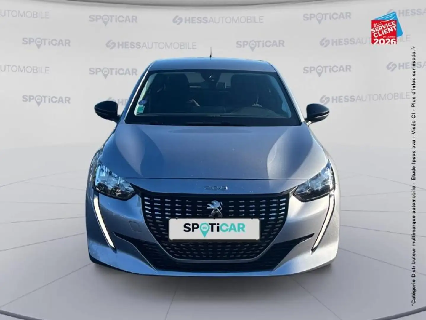 Peugeot 208 1.2 PureTech 75ch S\u0026S Active Gris - 2