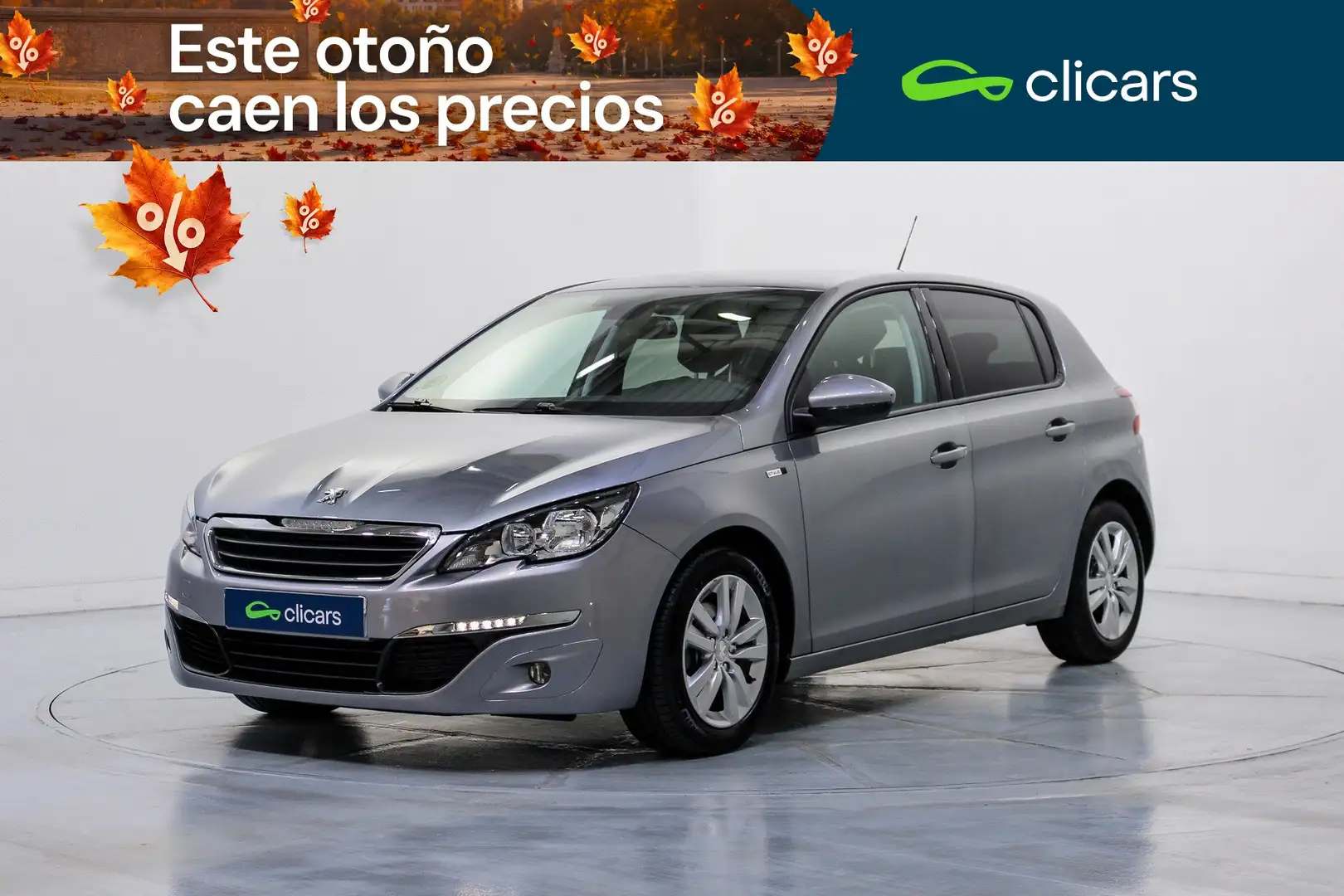 Peugeot 308 1.2 PureTech S&S Style EAT6 130 Gris - 1