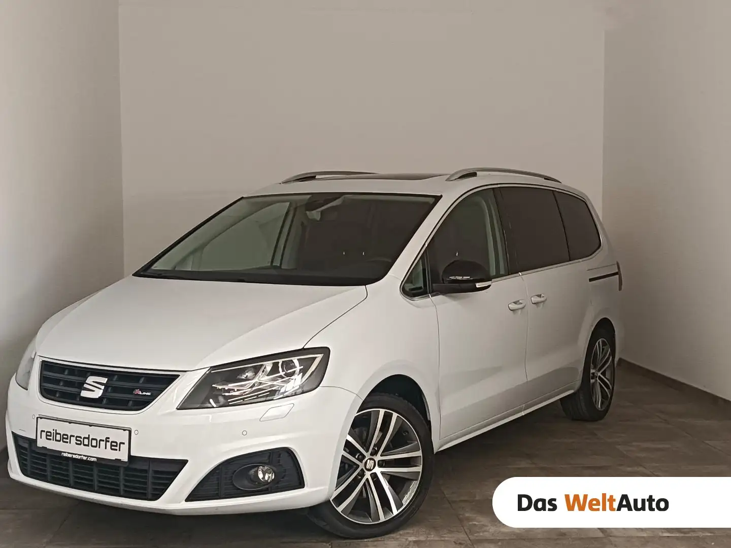 SEAT Alhambra FR TDI DSG Silber - 1