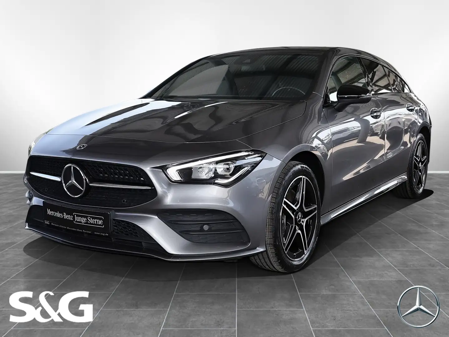 Mercedes-Benz CLA 250 e BURMESTER+MBUX+LED+18" Сірий - 1