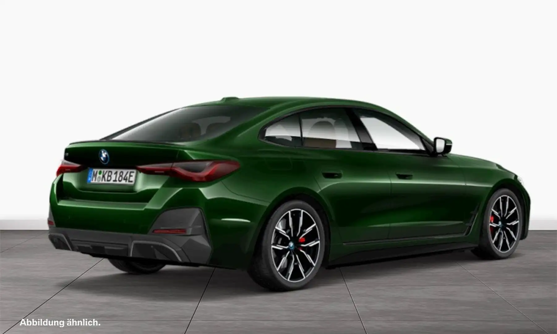 BMW i4 eDrive40 Gran Coupé M Sportpaket HK HiFi DAB Grün - 2