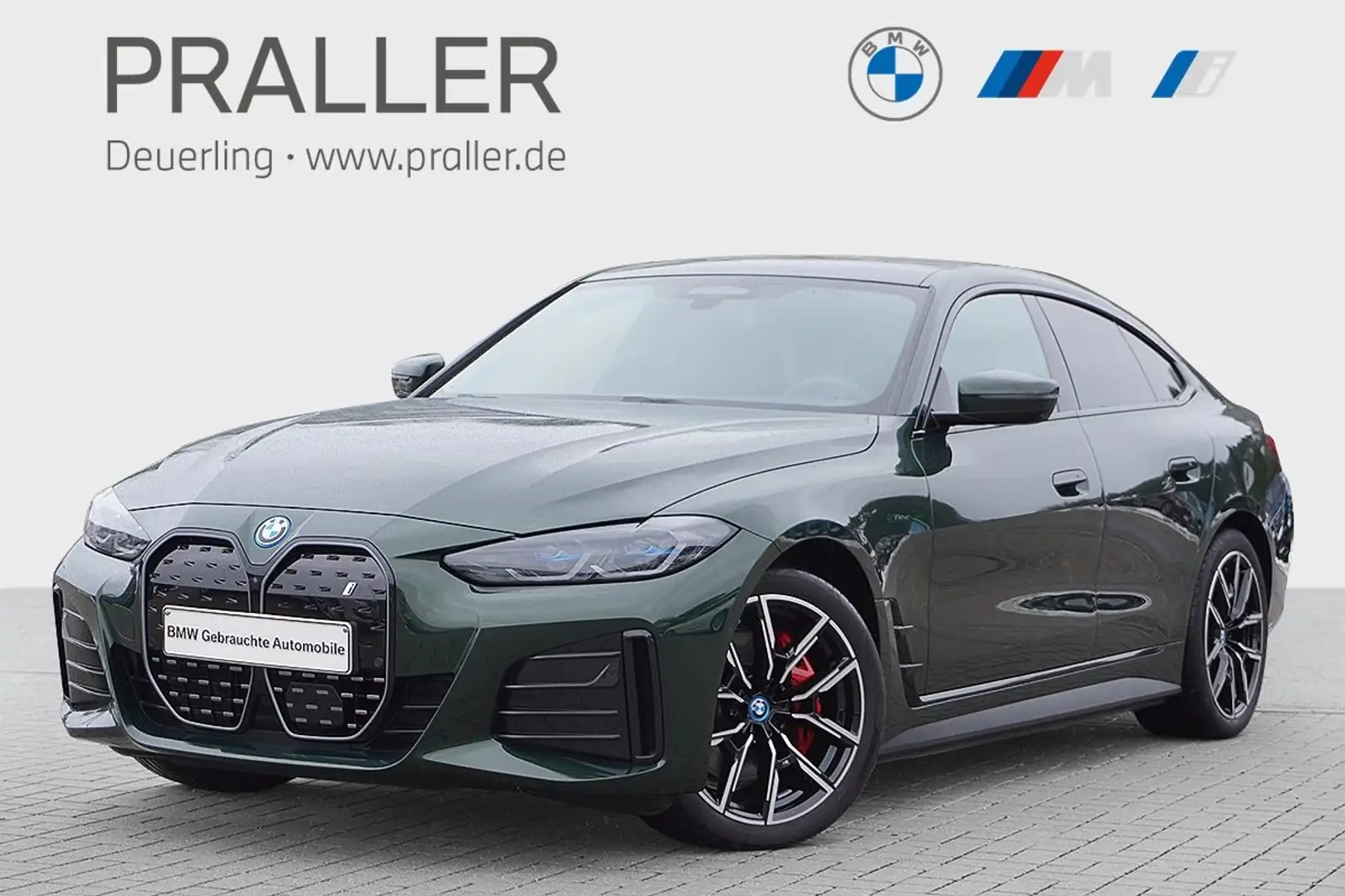 BMW i4 eDrive40 Gran Coupé M Sport Pro Sitzbelüftung Lase Grün - 1