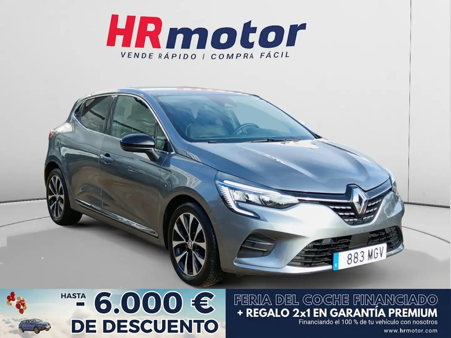 Renault Clio TCe Techno 67kW Gris - 1