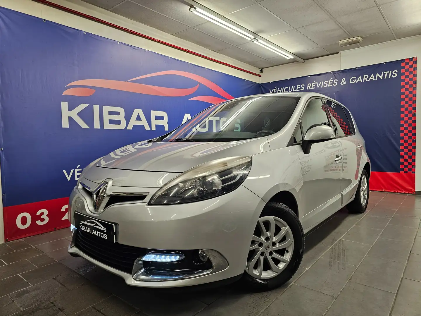 Renault Scenic 1.5 DCI 110*GPS*1 ÈRE MAIN*GARANTIE 12 MOIS Argent - 1