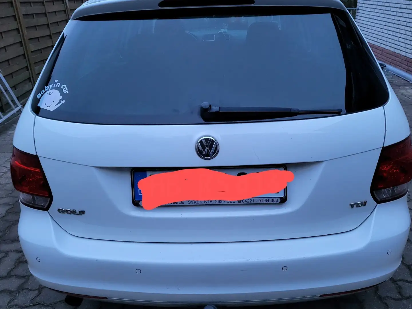 Volkswagen Golf 1.6 TDI BlueMotion Technology DSG Comfortline Weiß - 2