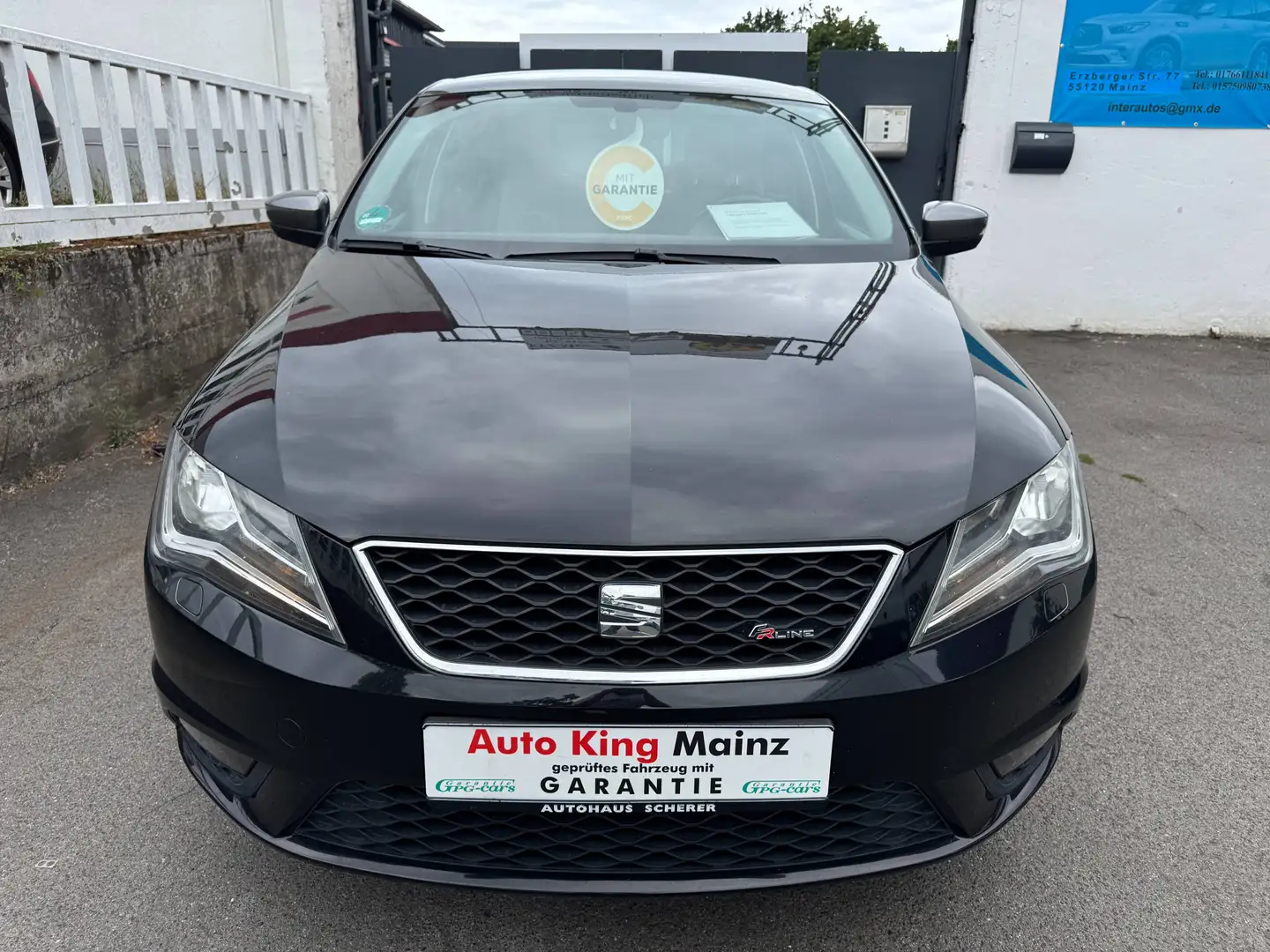 SEAT Toledo Style RF*NUR 85000 KM**NAVI*USB*TEMPOMAT*BLUETOOTH*LEDER*SPORTSITZE*MEGA SCHÖN OPTIK* Schwarz - 2