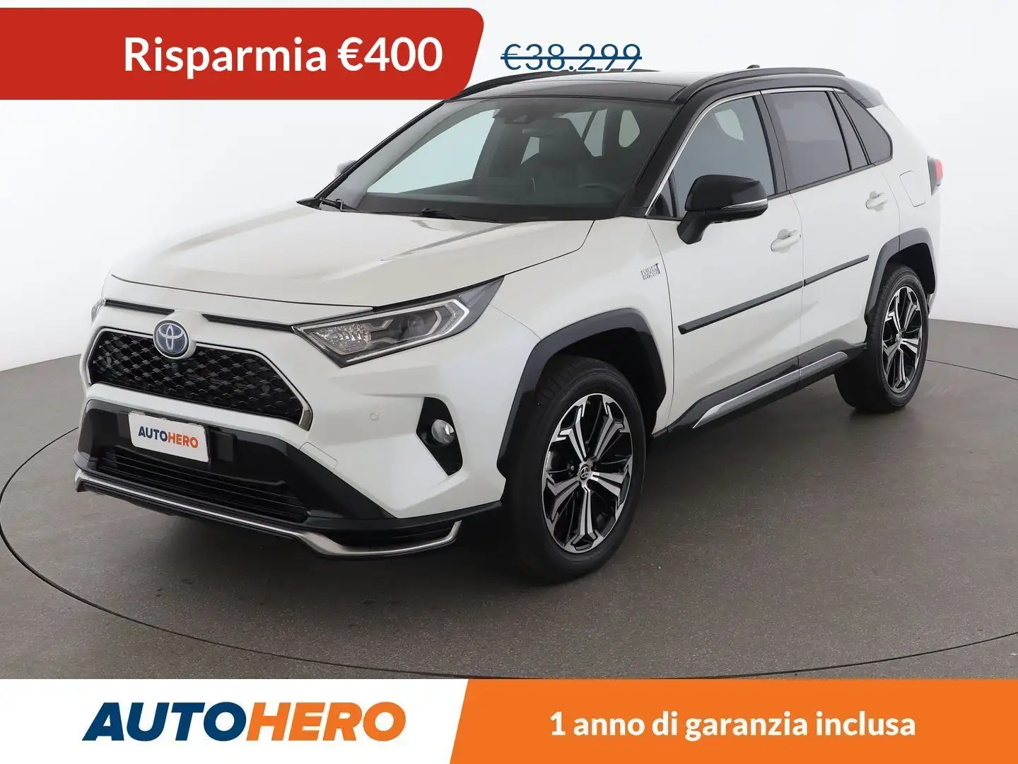 Toyota RAV 4 2.5 Hybrid Style + 306 CV AWD-i PHEV Bianco - 1