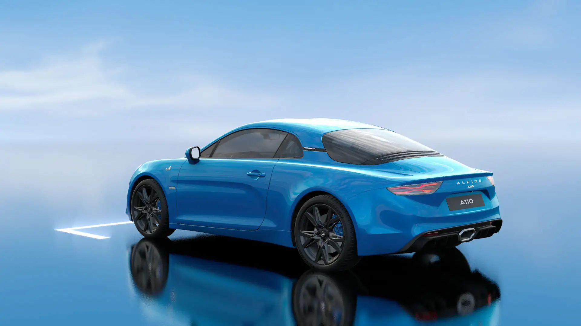 Alpine A110 A110 Blau - 2