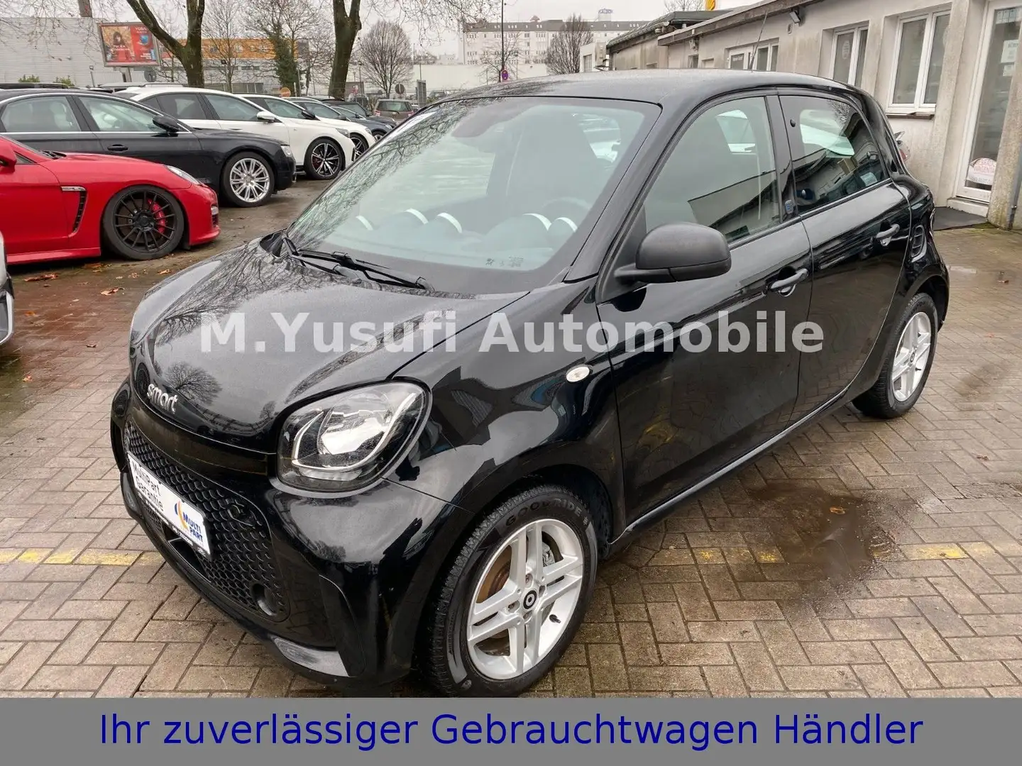 smart forFour FORFOUR EQ 1-HAND|63-TKM|KLIMA|SITZH.|NAVI|CAM Чёрный - 1