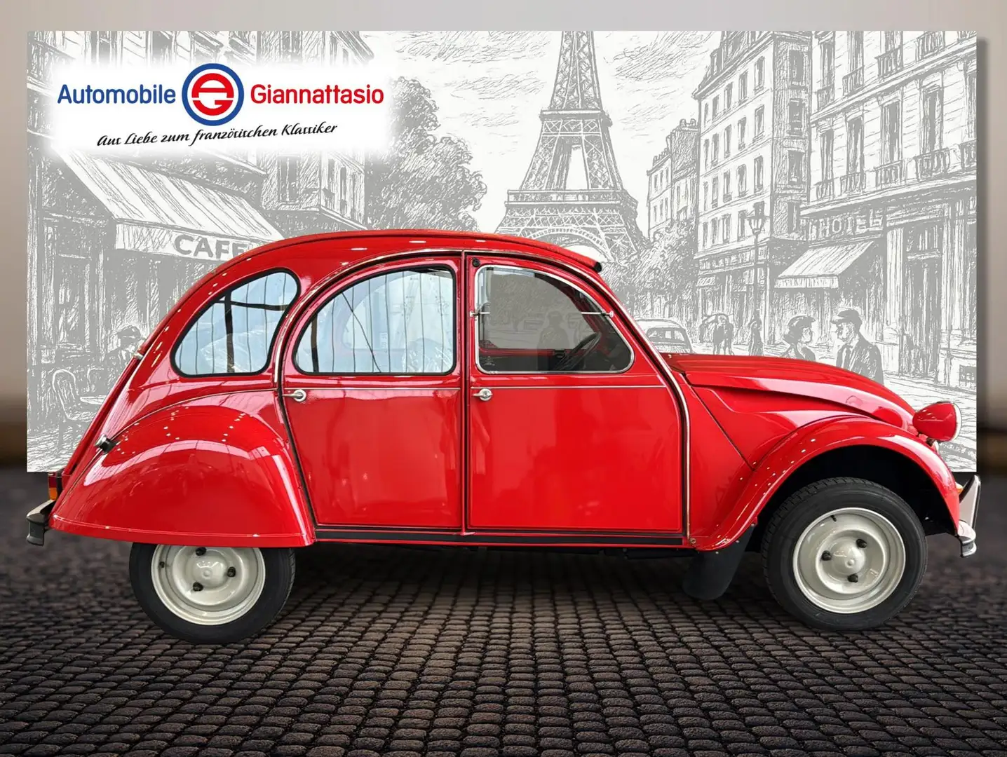 Citroen 2CV 2 CV Club Neuwagen 1.Hand 464km Original Червоний - 1