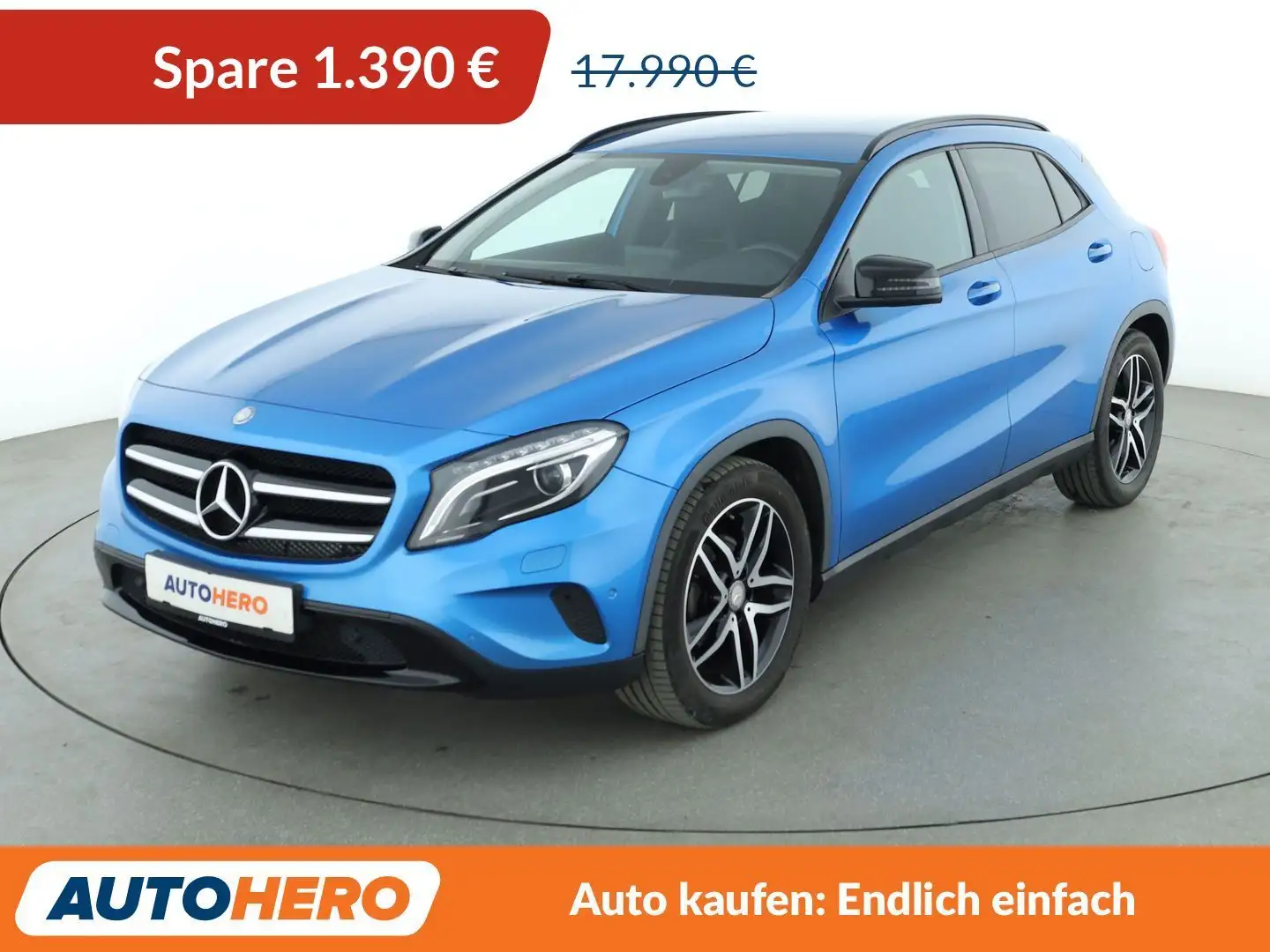 Mercedes-Benz GLA 180 GLA 180 Urban *XENON*NAVI*SHZ*TEMPOMAT*PDC* Blau - 1