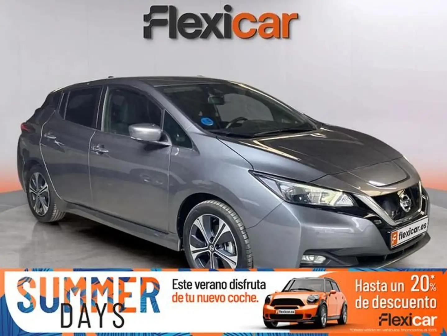 Nissan Leaf 40kWh N-Connecta Gris - 1