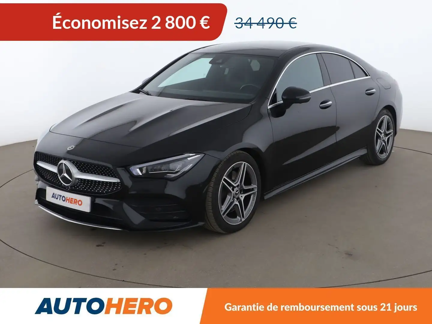 Mercedes-Benz CLA 200 200 d AMG Line 8G-DCT Noir - 1