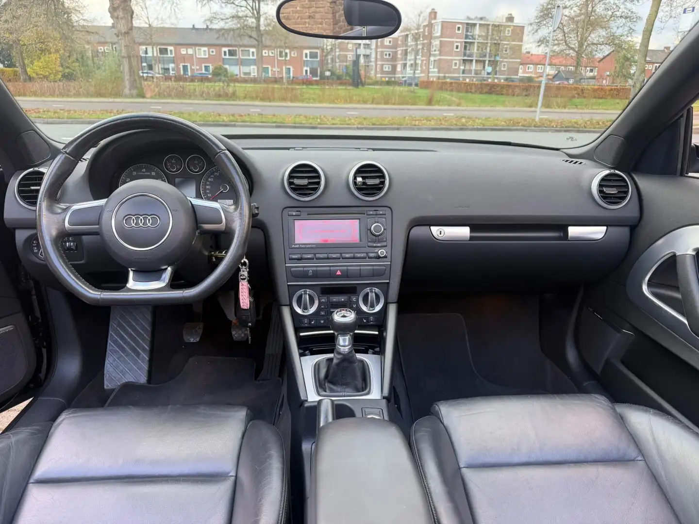 Audi A3 Cabriolet 1.8 TFSI leer|Lmv|Dealer onderhouden|Apk Schwarz - 2