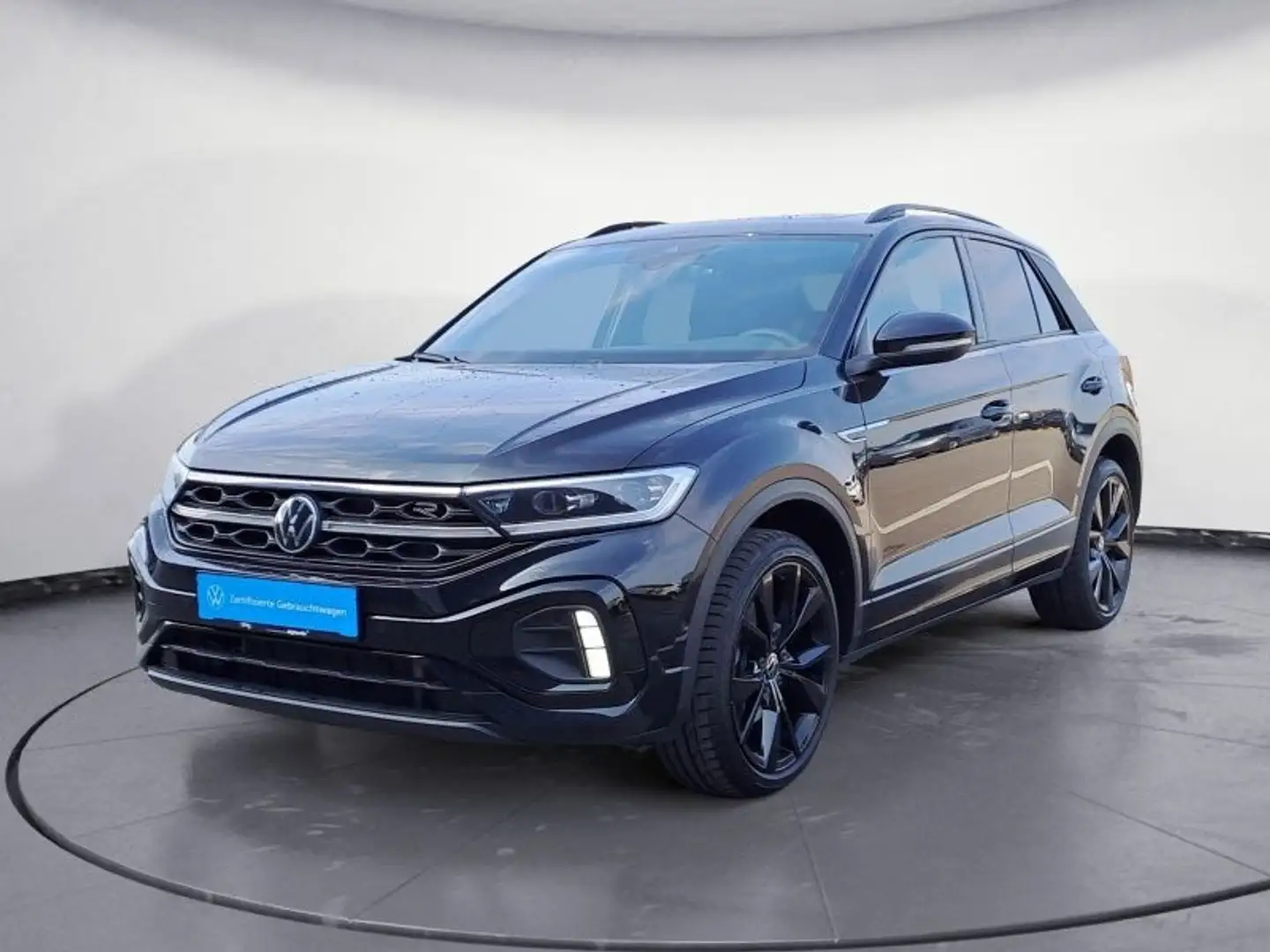 Volkswagen T-Roc 2.0 TSI DSG 4Motion R-Line AHK Navi Virtua Schwarz - 2