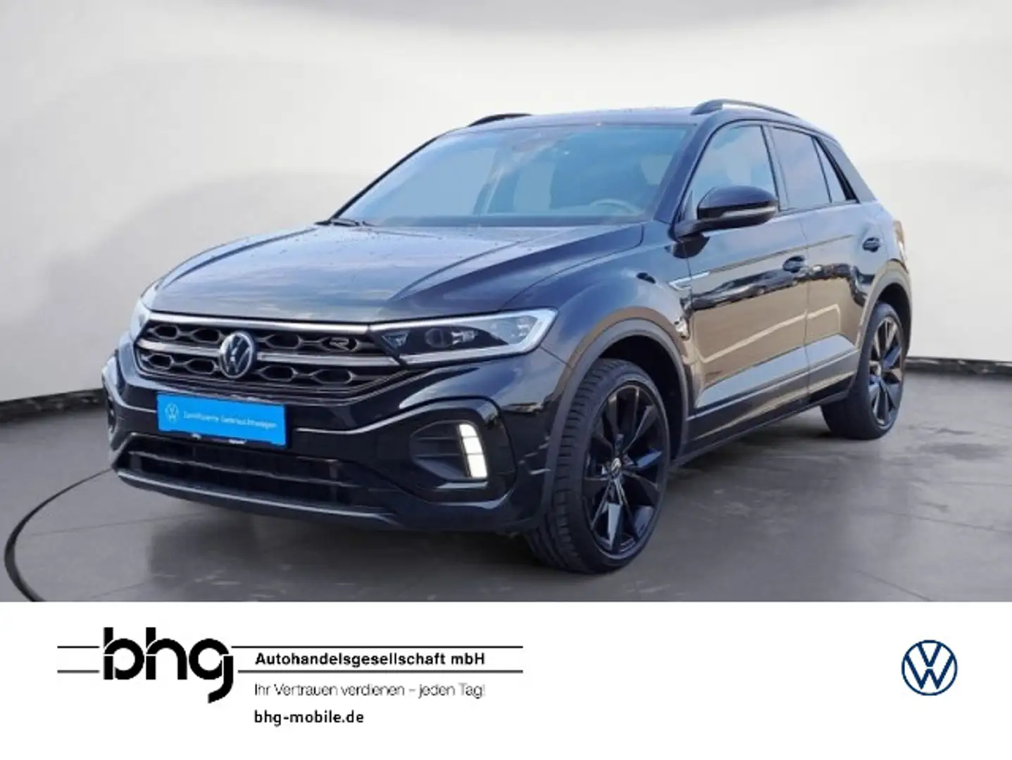 Volkswagen T-Roc 2.0 TSI DSG 4Motion R-Line AHK Navi Virtua Schwarz - 1