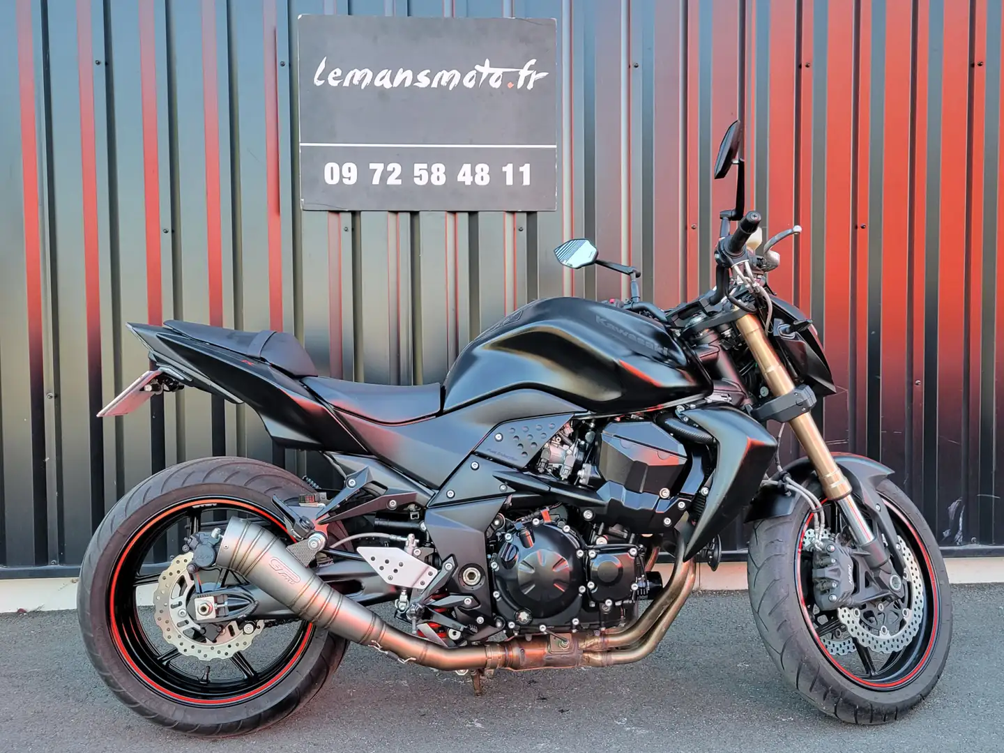 Kawasaki Z 750 Negru - 1