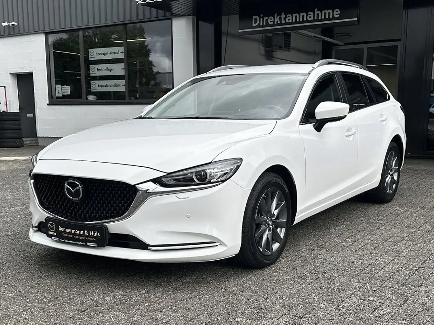 Mazda 6 Kombi 2.5 Exclusive-Line ACT-P *NAVI*abn.AHK*360° Weiß - 1