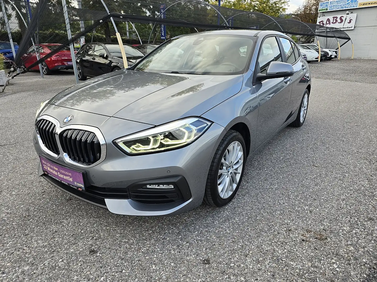 BMW 120 d xDrive Aut.*LED*NAVI*DAB* Grau - 1